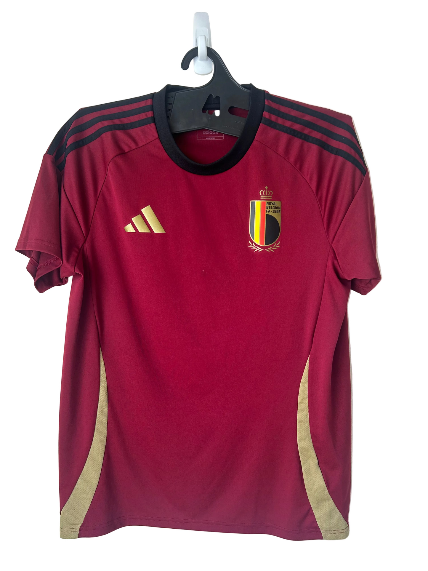 2024-2025 Belgium Home Football Shirt by Adidas, Size L