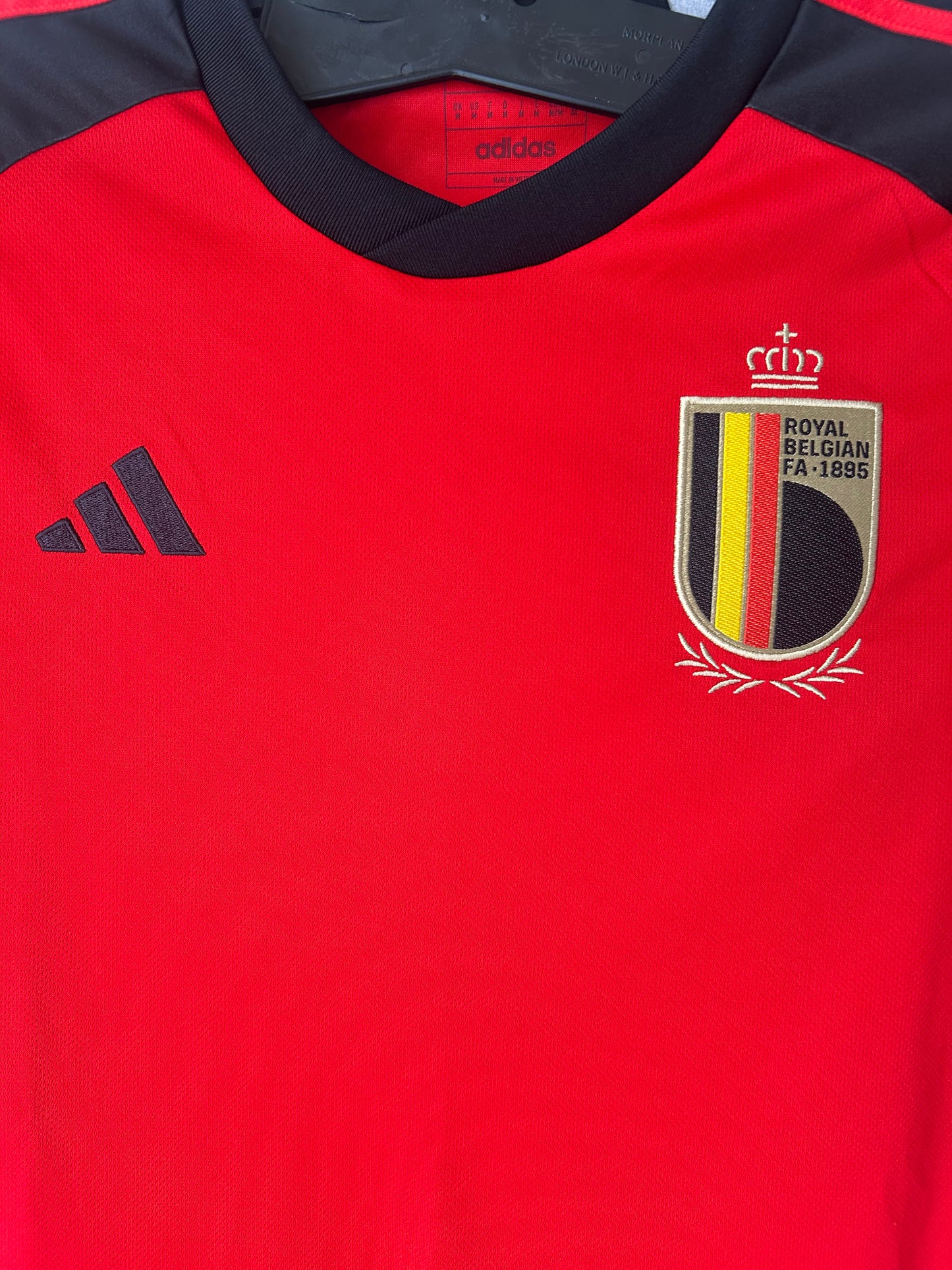2022-2023 Belgium Home Football Shirt by Adidas, Size M
