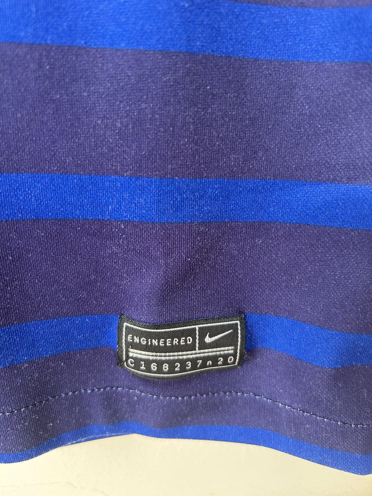 2020-21 France Home Football Shirt by Nike, Size S