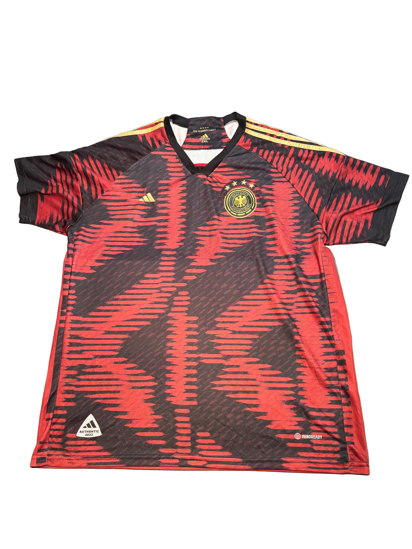 Germany Football Away Shirt, 2022, 2XL