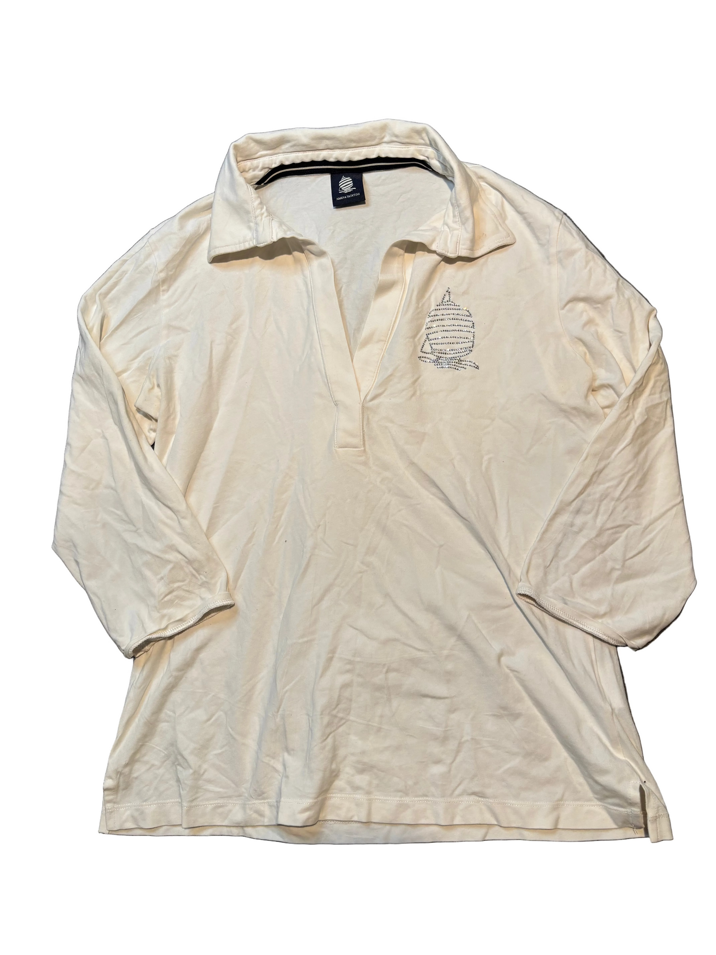 Ladies Collared Shirt, Marina Yachting, S