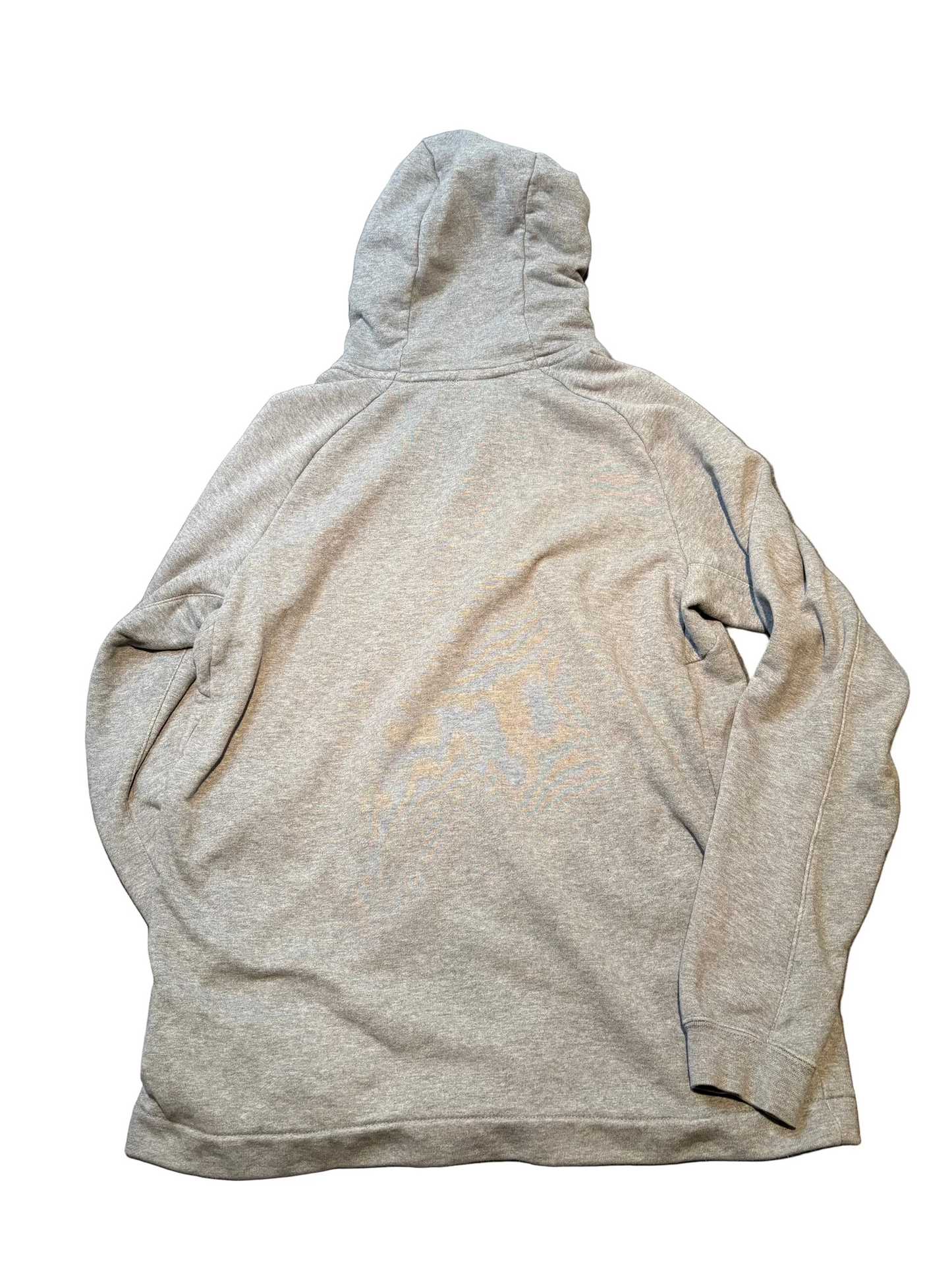 Nike Zip Up Hoodie,  Grey, Mens M