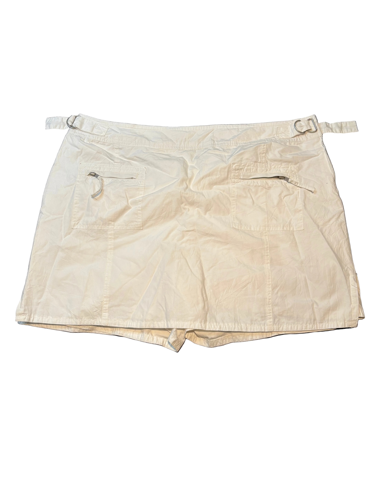 Ladies Y2K Cargo Skirt, Size 18, Adjustable