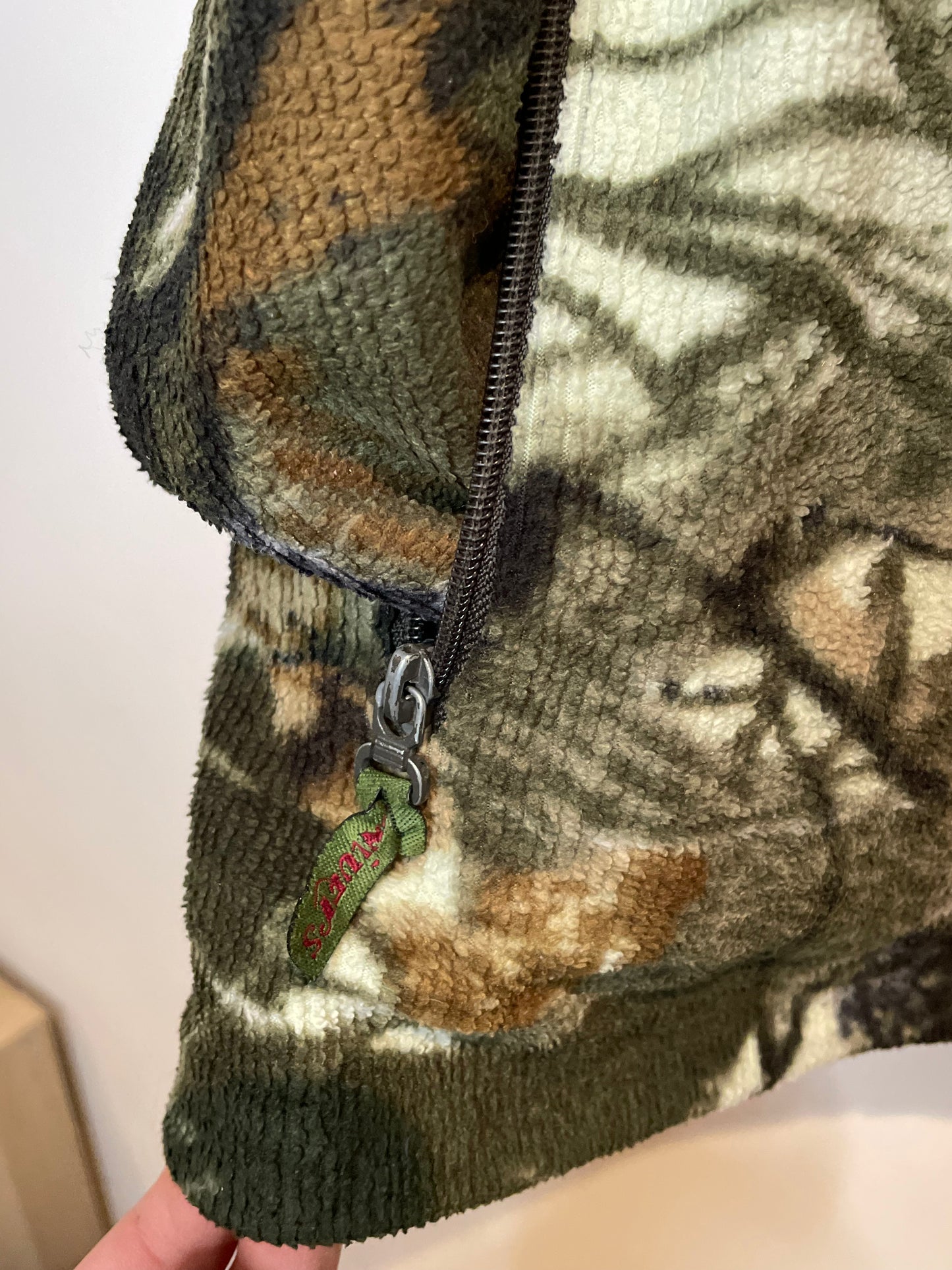 Real Tree American Zip Up Fleece, XL EU 46