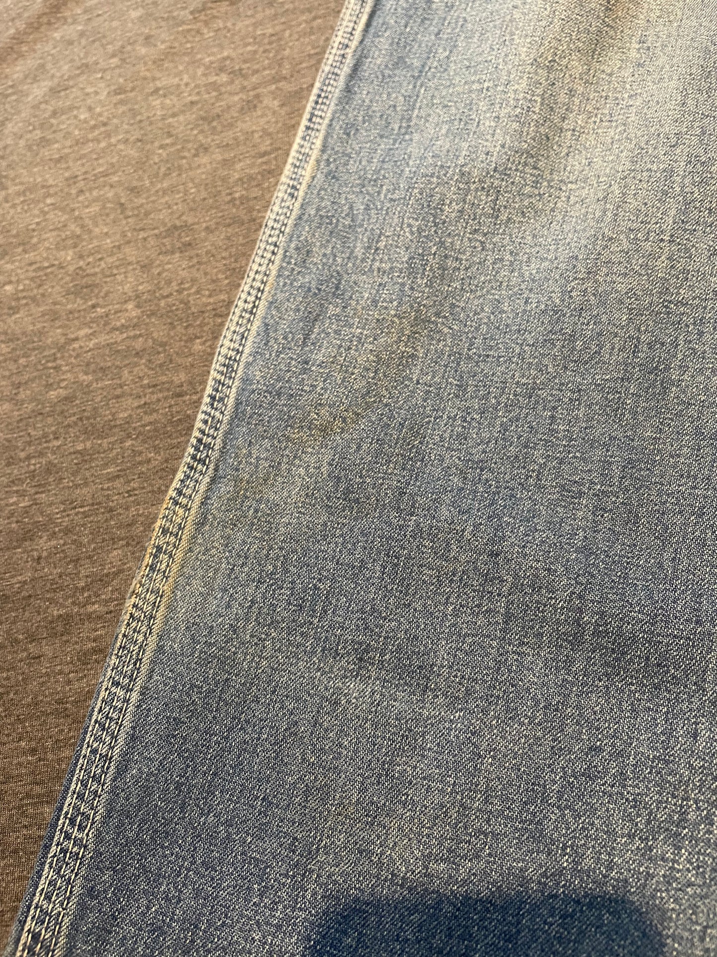 Carhartt Blue Vintage Denim Jeans, 33W 34L