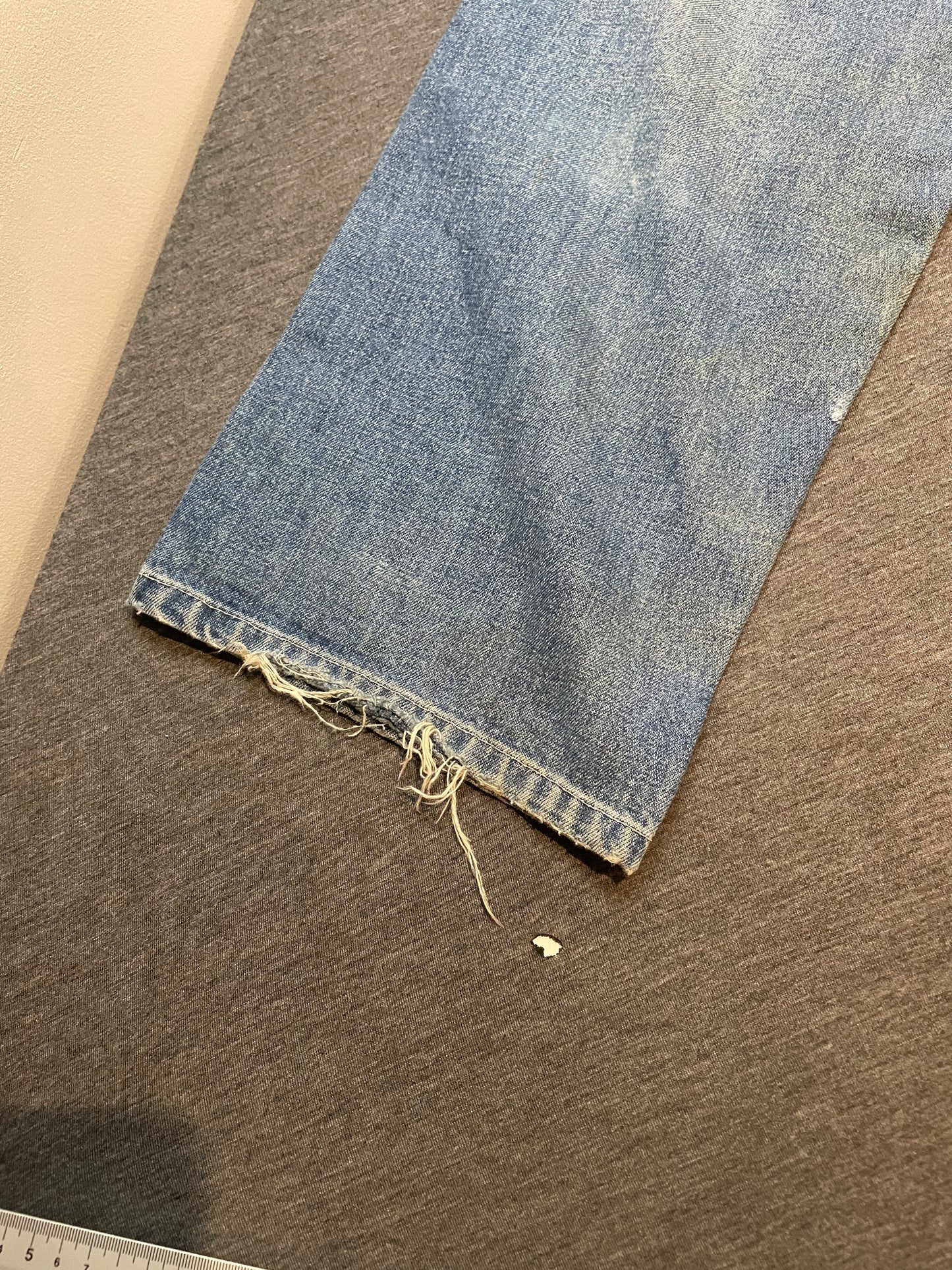 Carhartt Blue Vintage Denim Jeans, 33W 34L