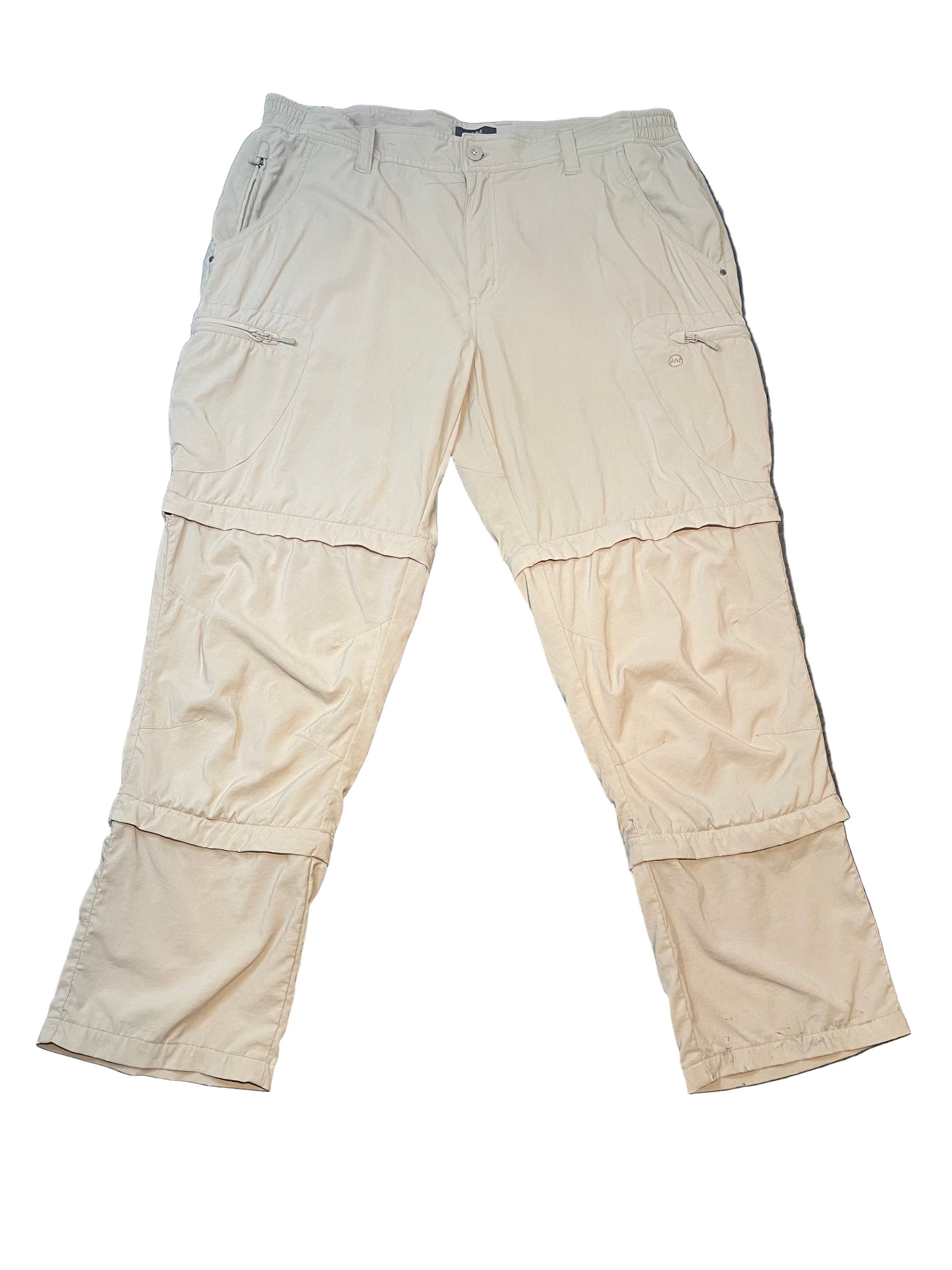 Human Nature Zip Off Cargos, XXL adjustable waist.