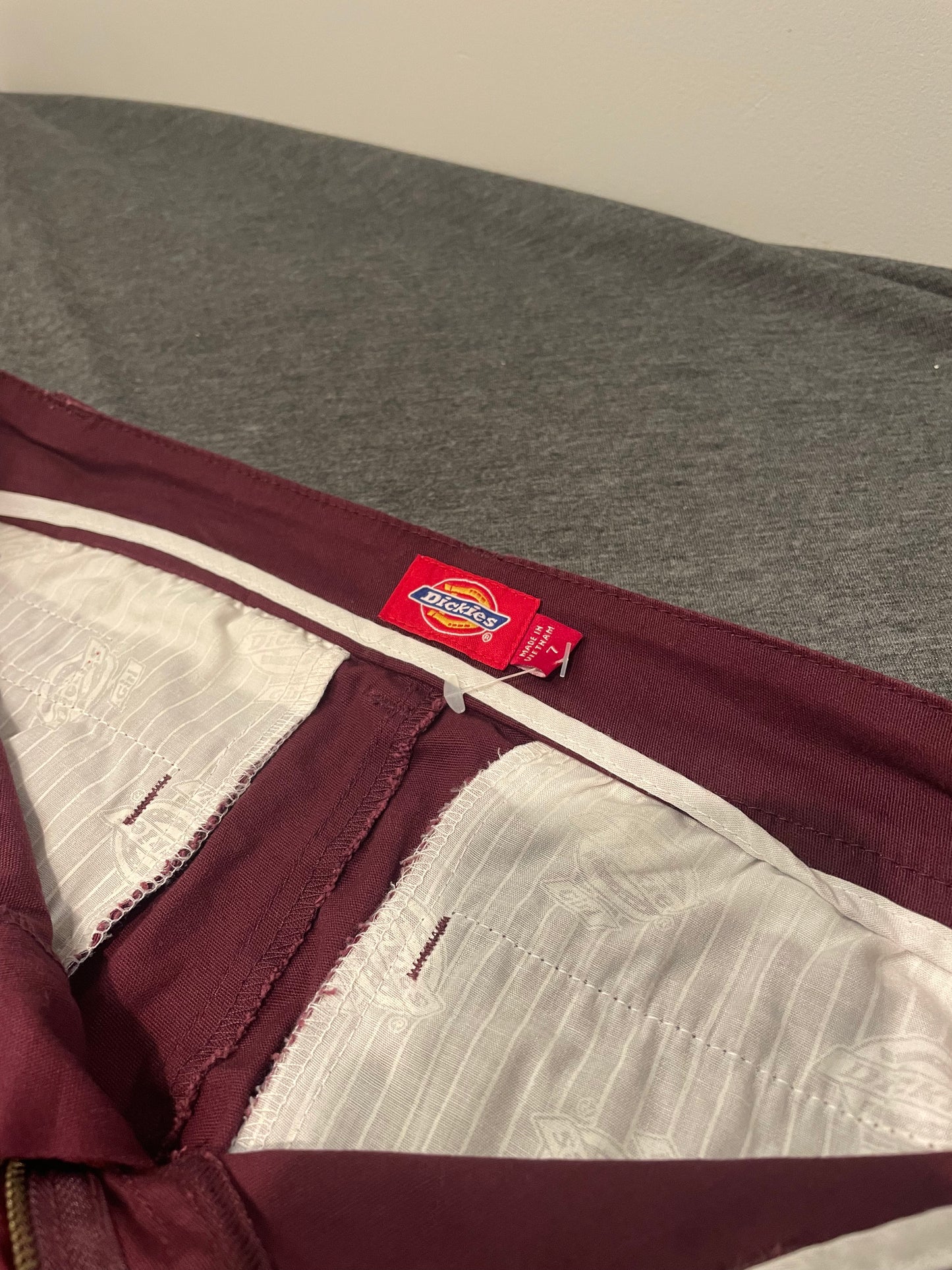 Dickies Red Bootcut Chinos, W29 L32