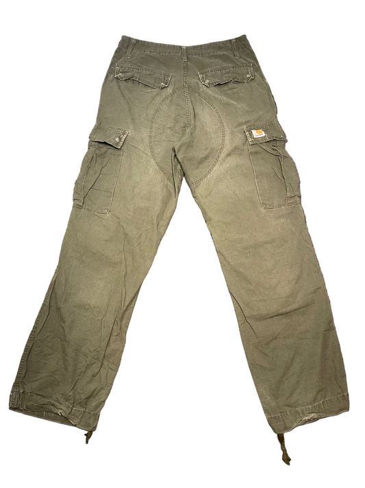 Carhartt Green Double Knee Cargo, W30 L30