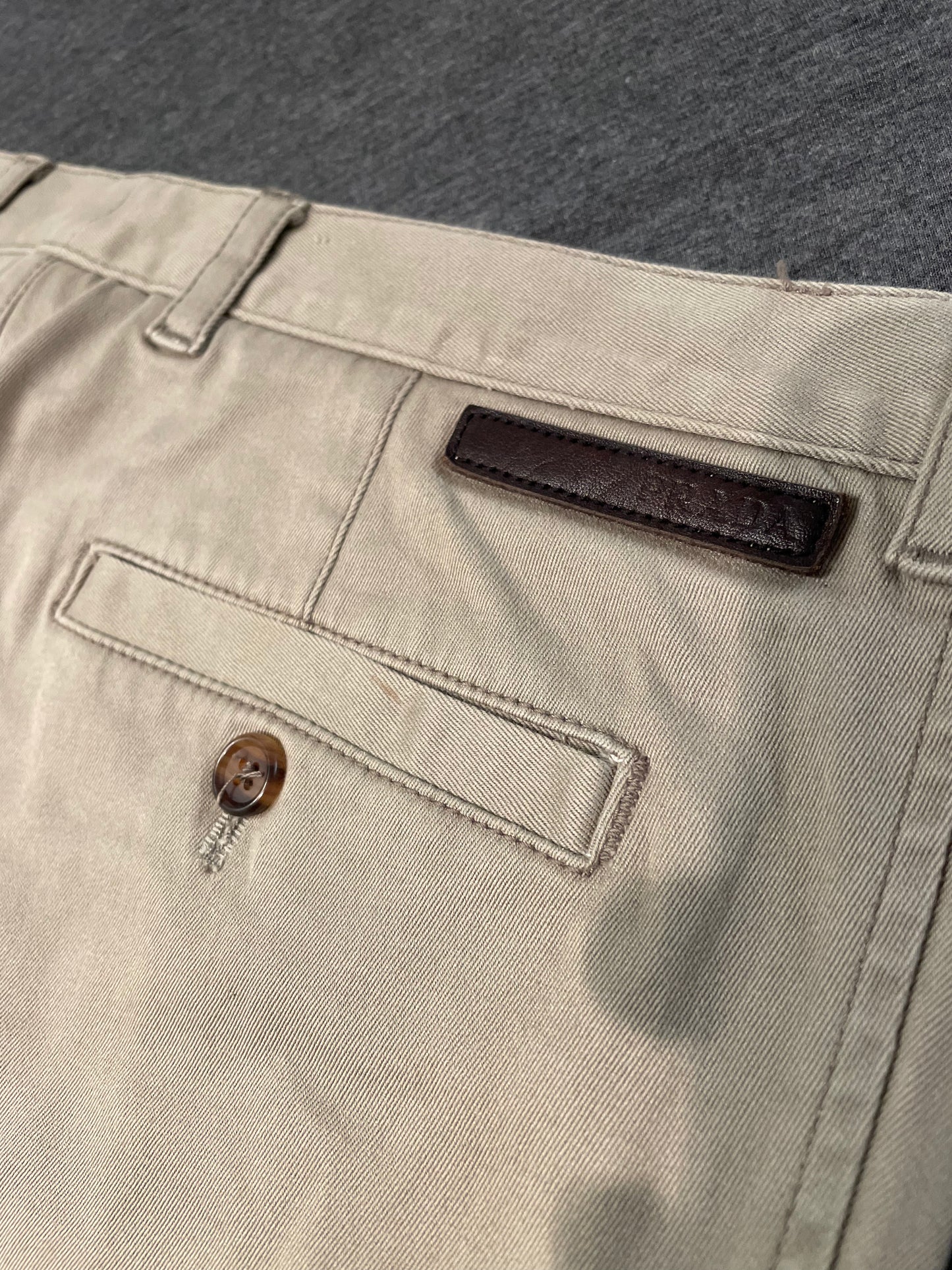 Prada Sport Trousers, Cream, W34 L27 RARE