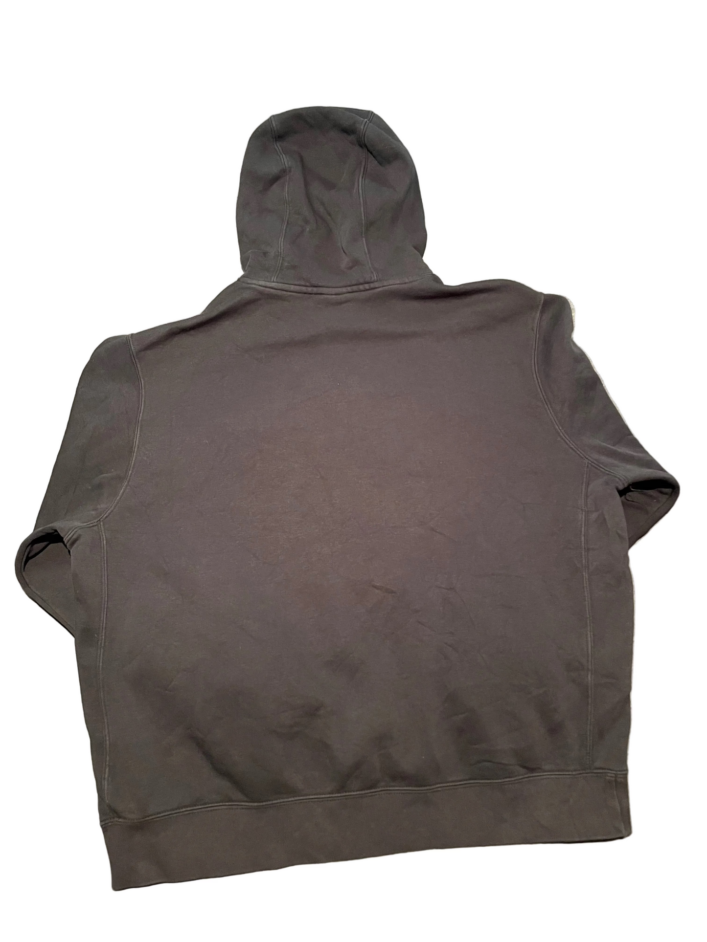 Nike Black Hoodie, Swoosh Detail, Size L