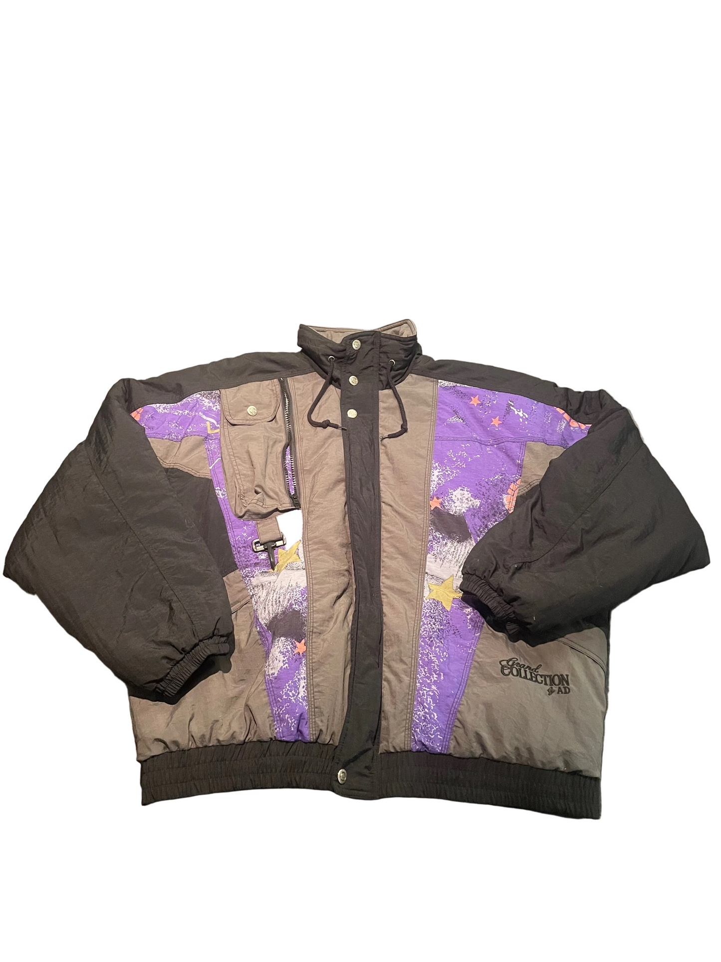 Grand Collection Funky Ski Down Jacket, Size XXL