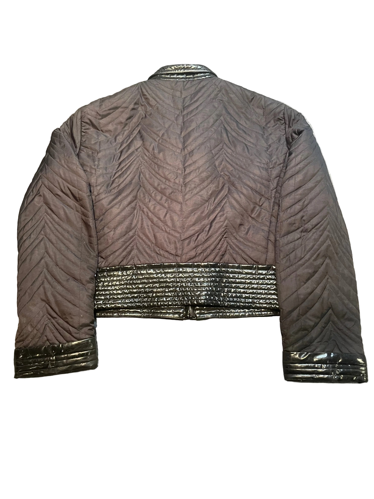 Versace 90s Ladies Puffer Coat, Size XL RARE