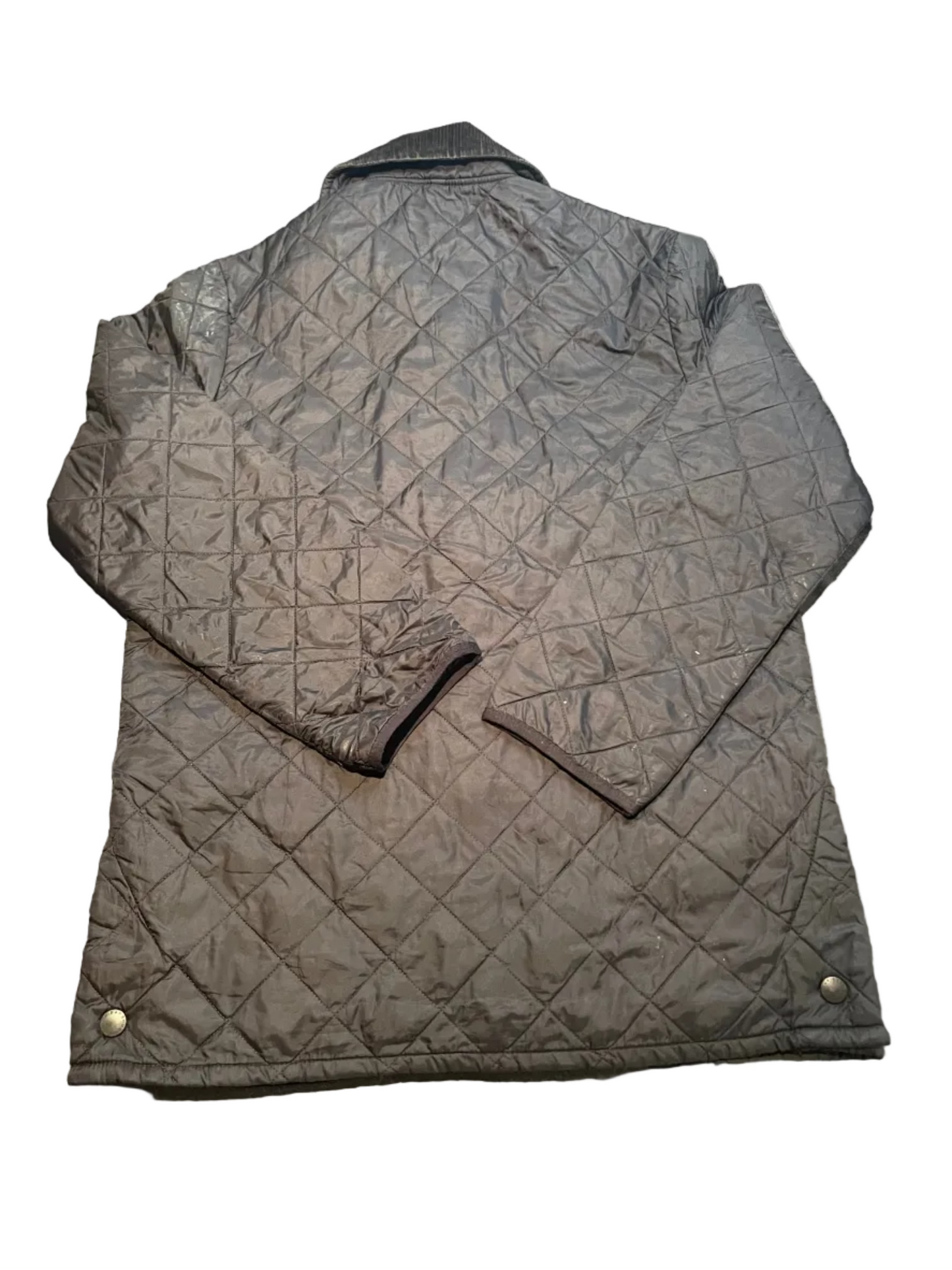 Barbour Black Quilted Jacket, Size XL