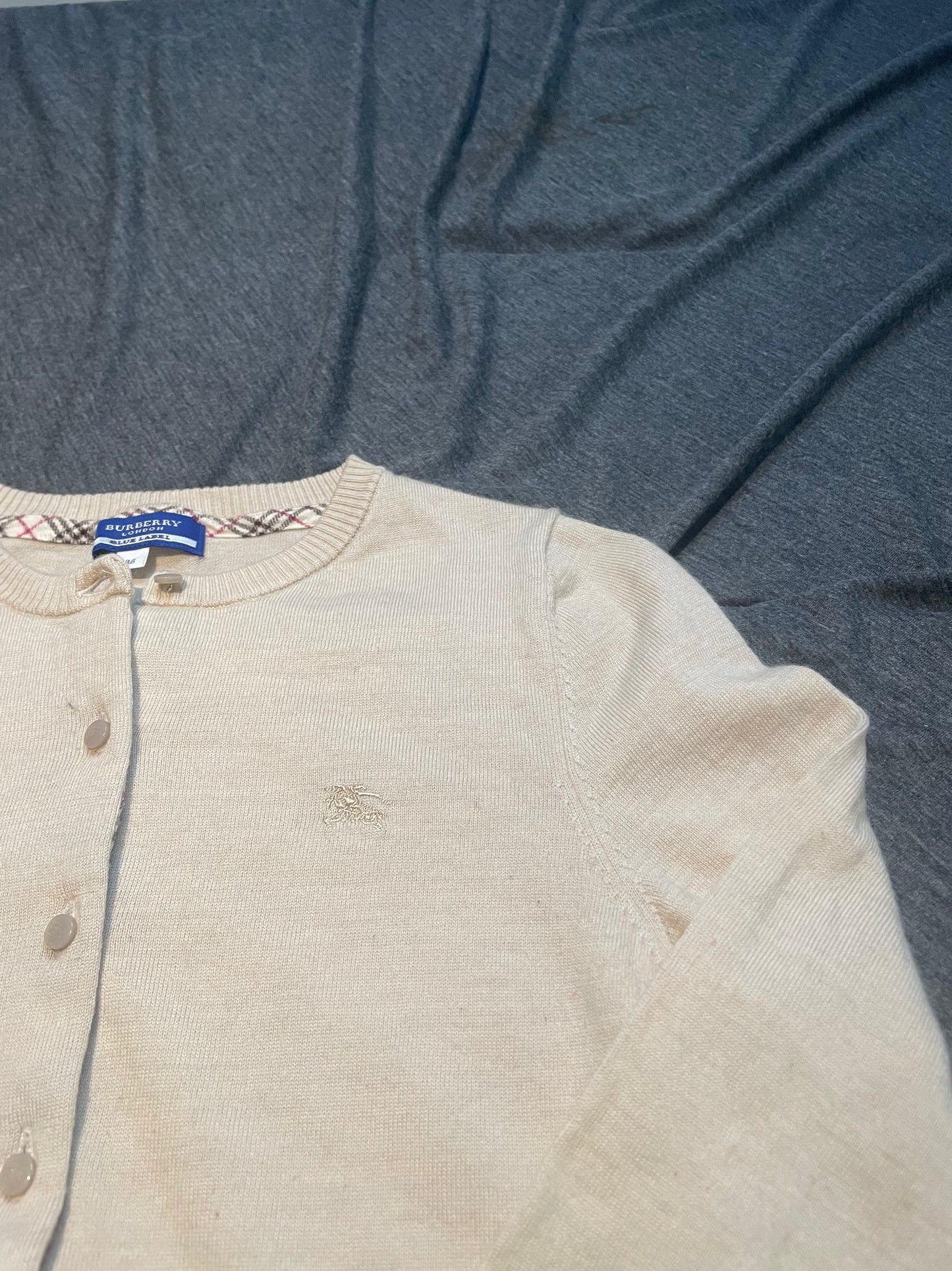 Burberry Ladies Blue Label Sweater, Size XS/XXS