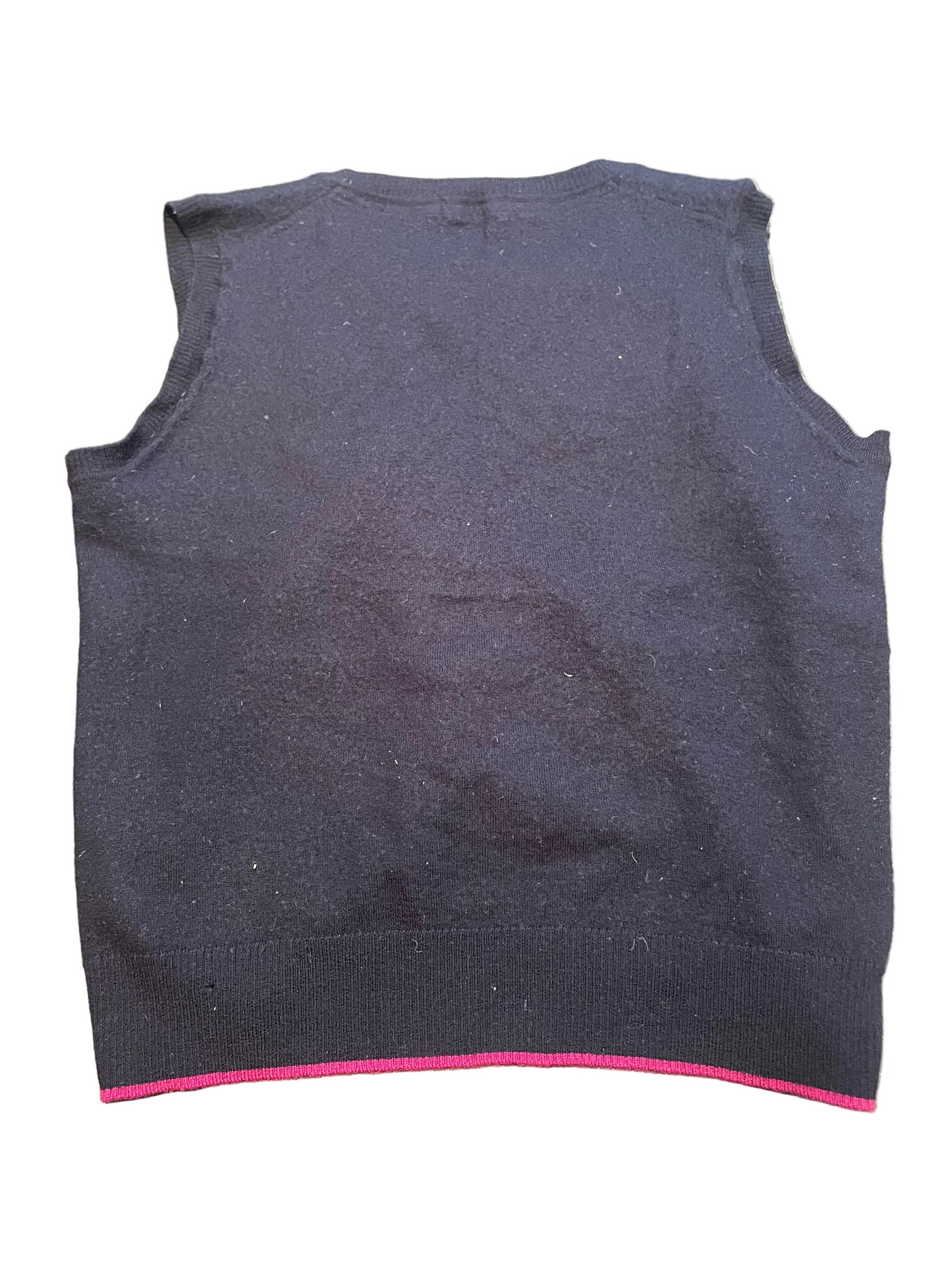 Burberry Ladies Black Label Sweater Vest, Size M/S