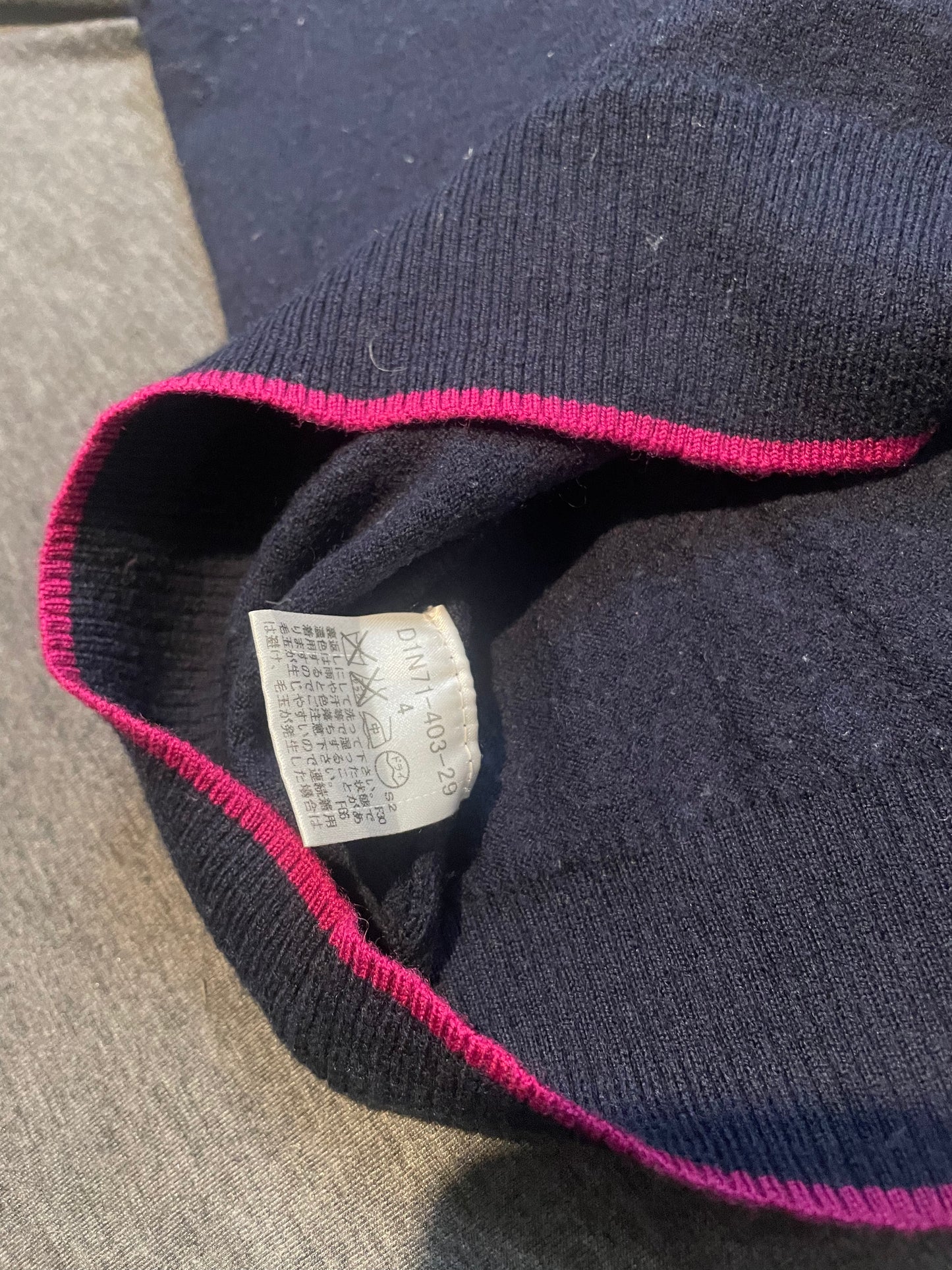 Burberry Ladies Black Label Sweater Vest, Size M/S