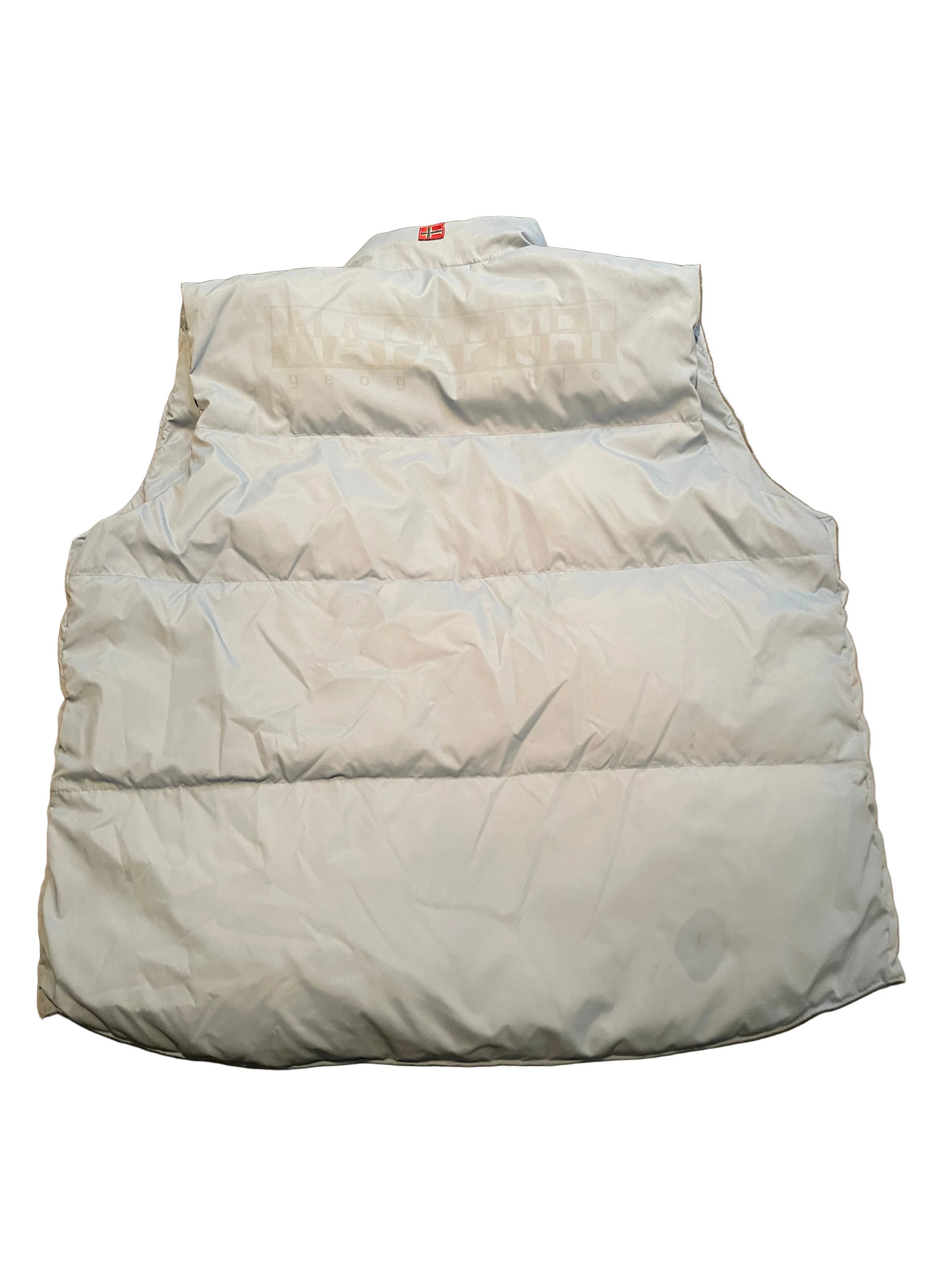 Napapijri Ladies Blue Down Gilet, Size 16