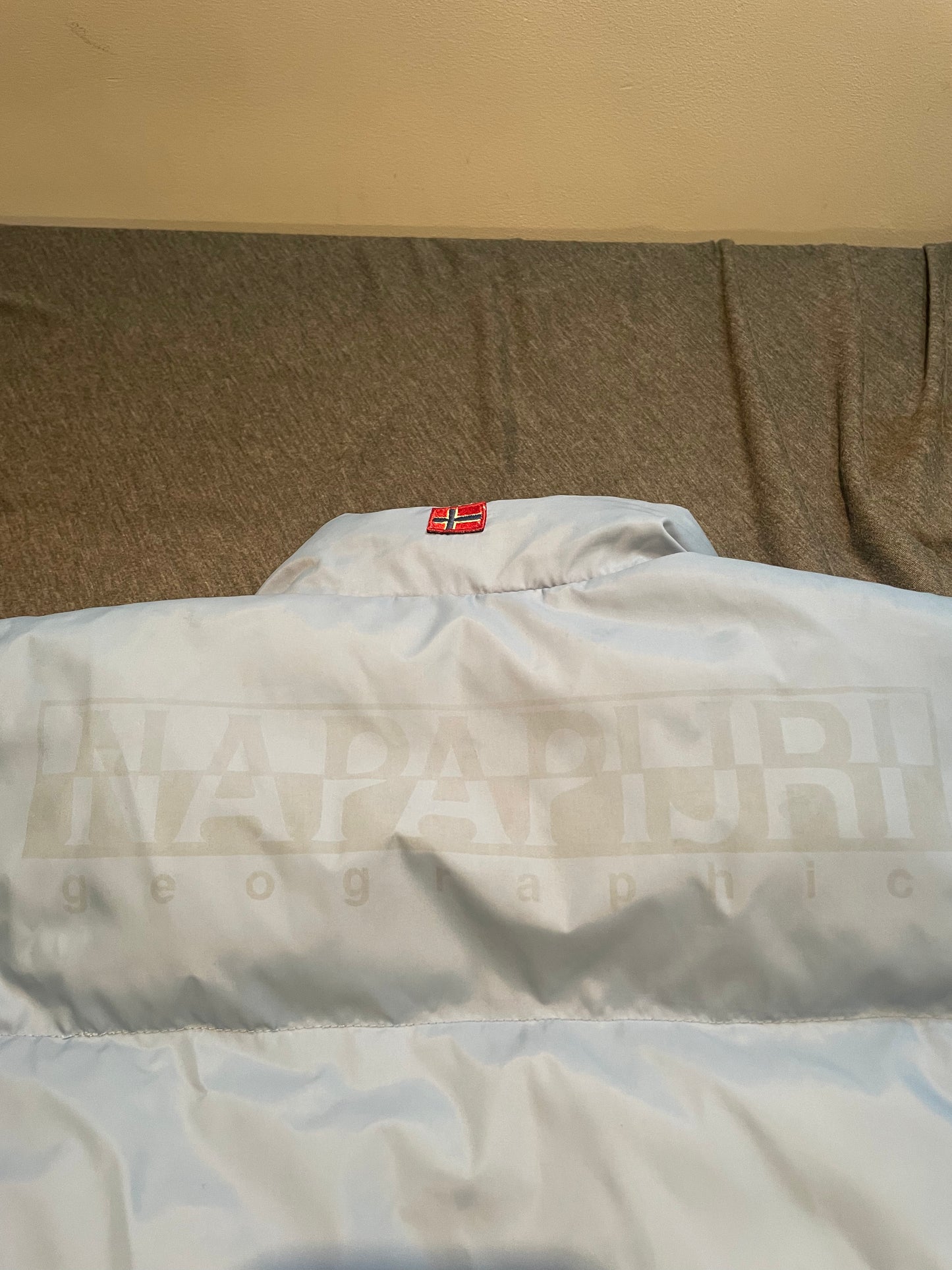 Napapijri Ladies Blue Down Gilet, Size 16