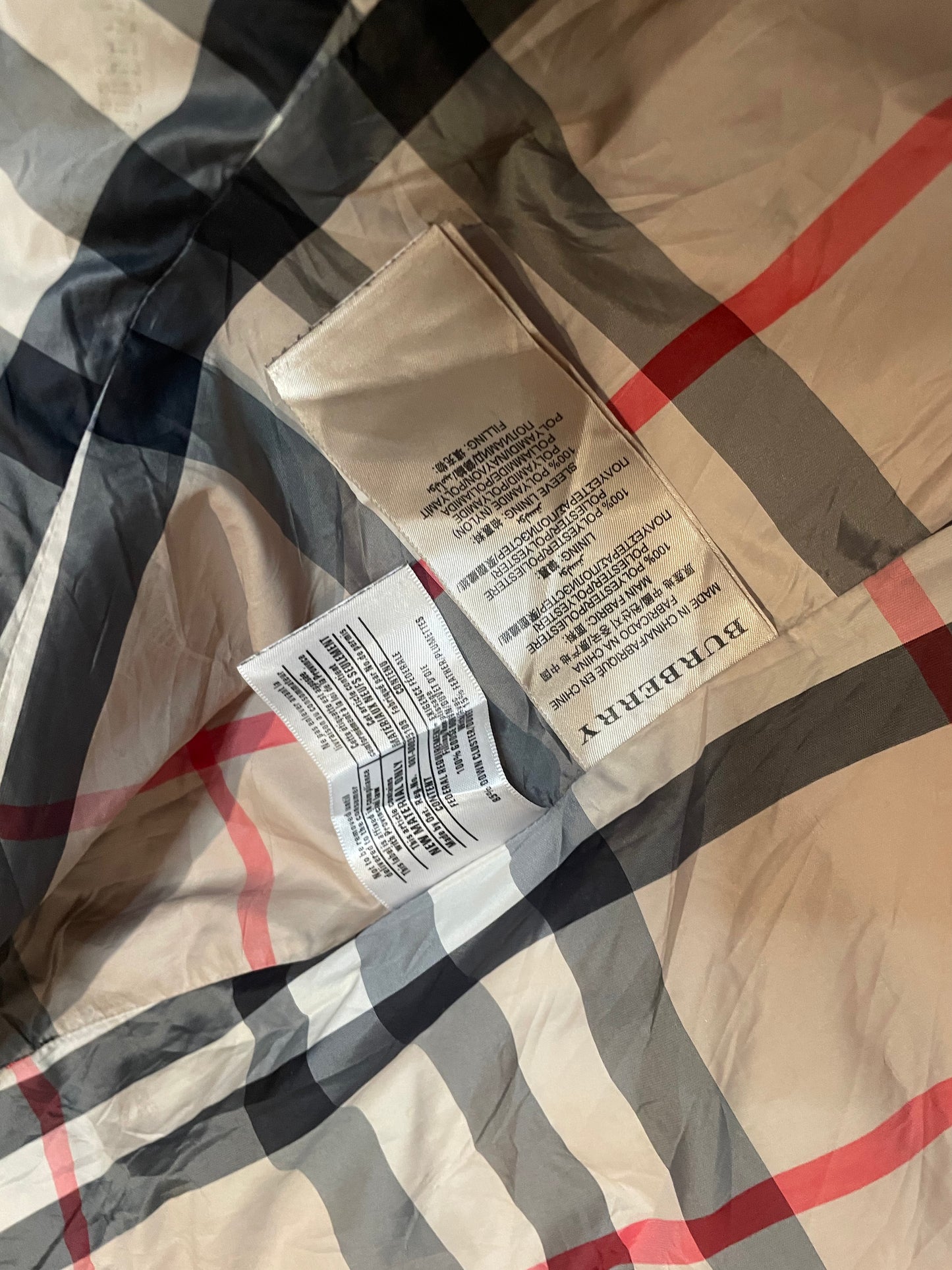 Burberry Brit Mareton Down Coat, Size 12 (M)