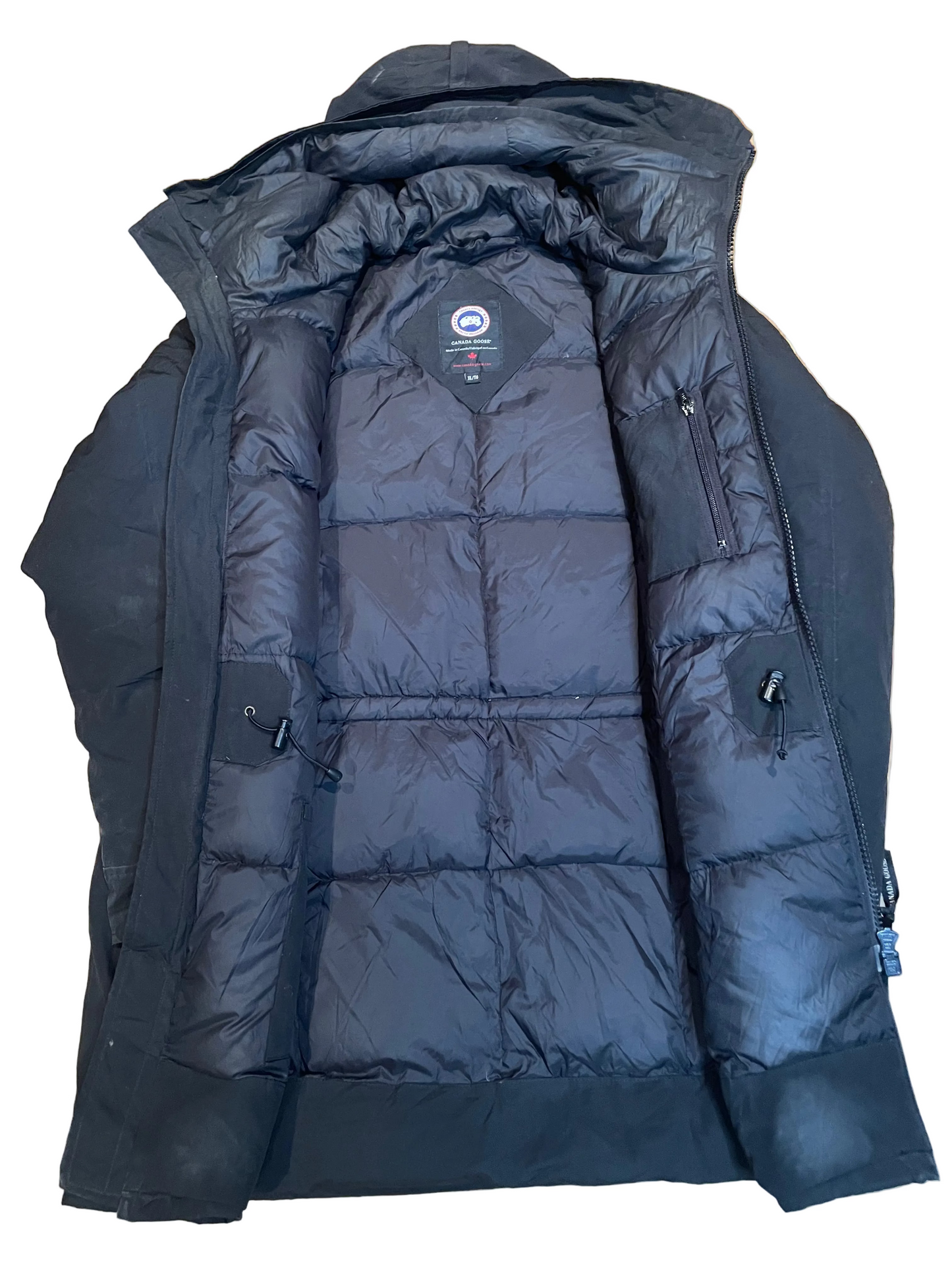 Canada Goose Langford Down Parka, Black, Size XL