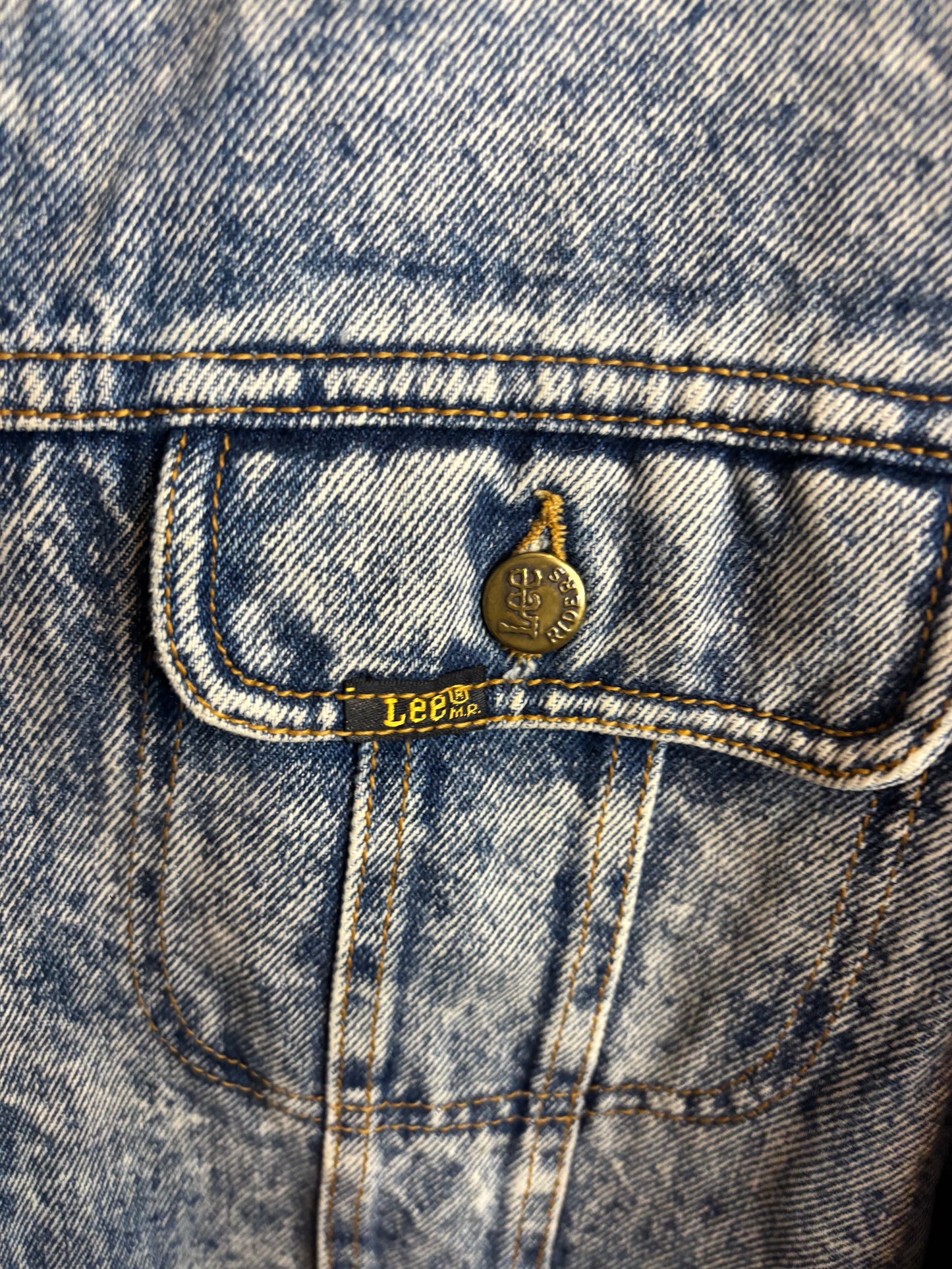 Lee "Rider" Denim Jacket, Washed blue, L