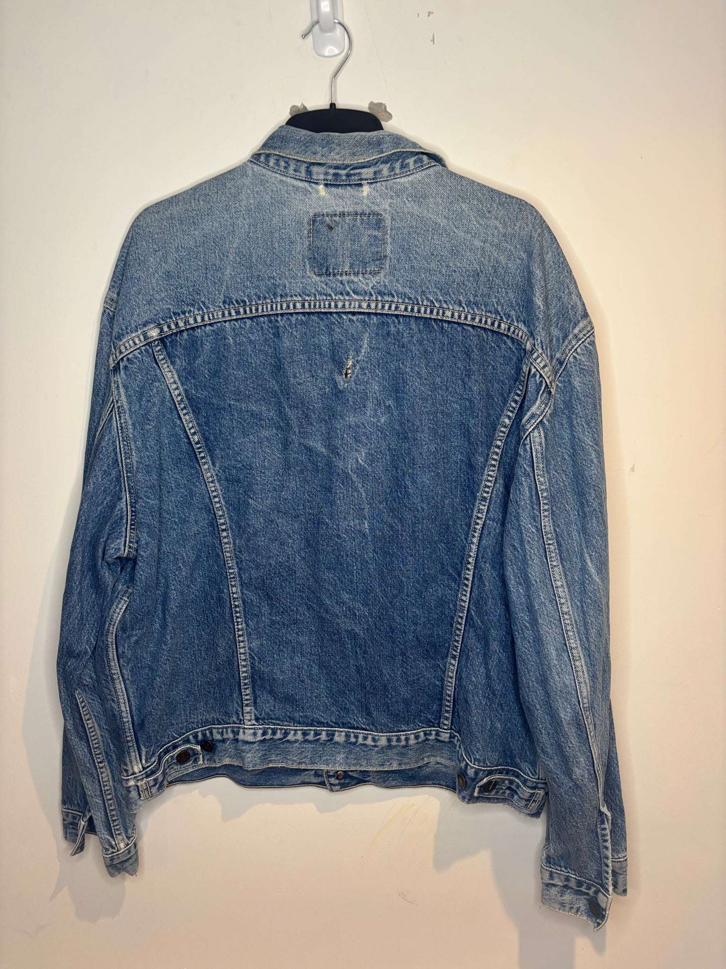 Levis Blue Washed Denim jacket XXL