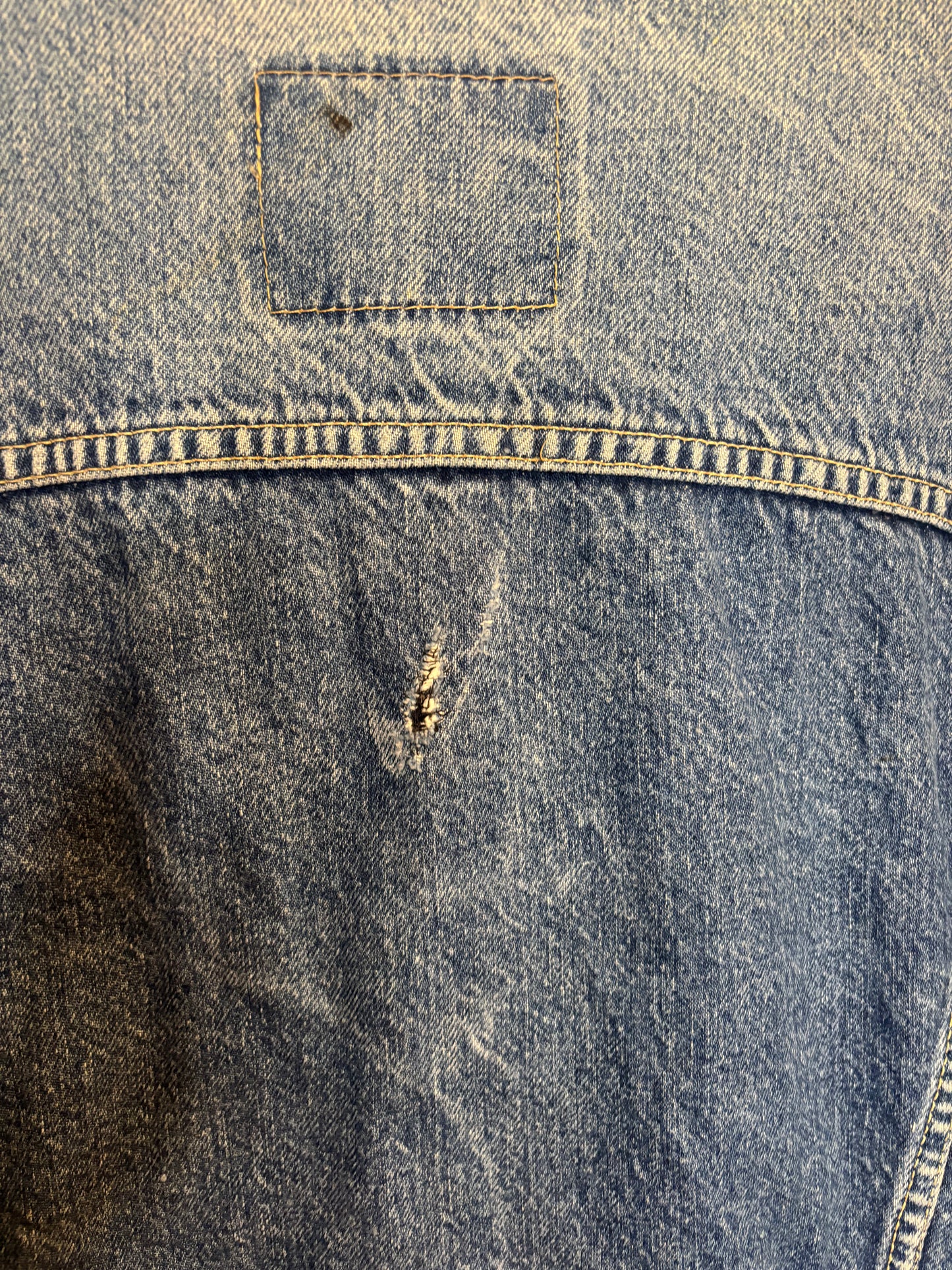 Levis Blue Washed Denim jacket XXL