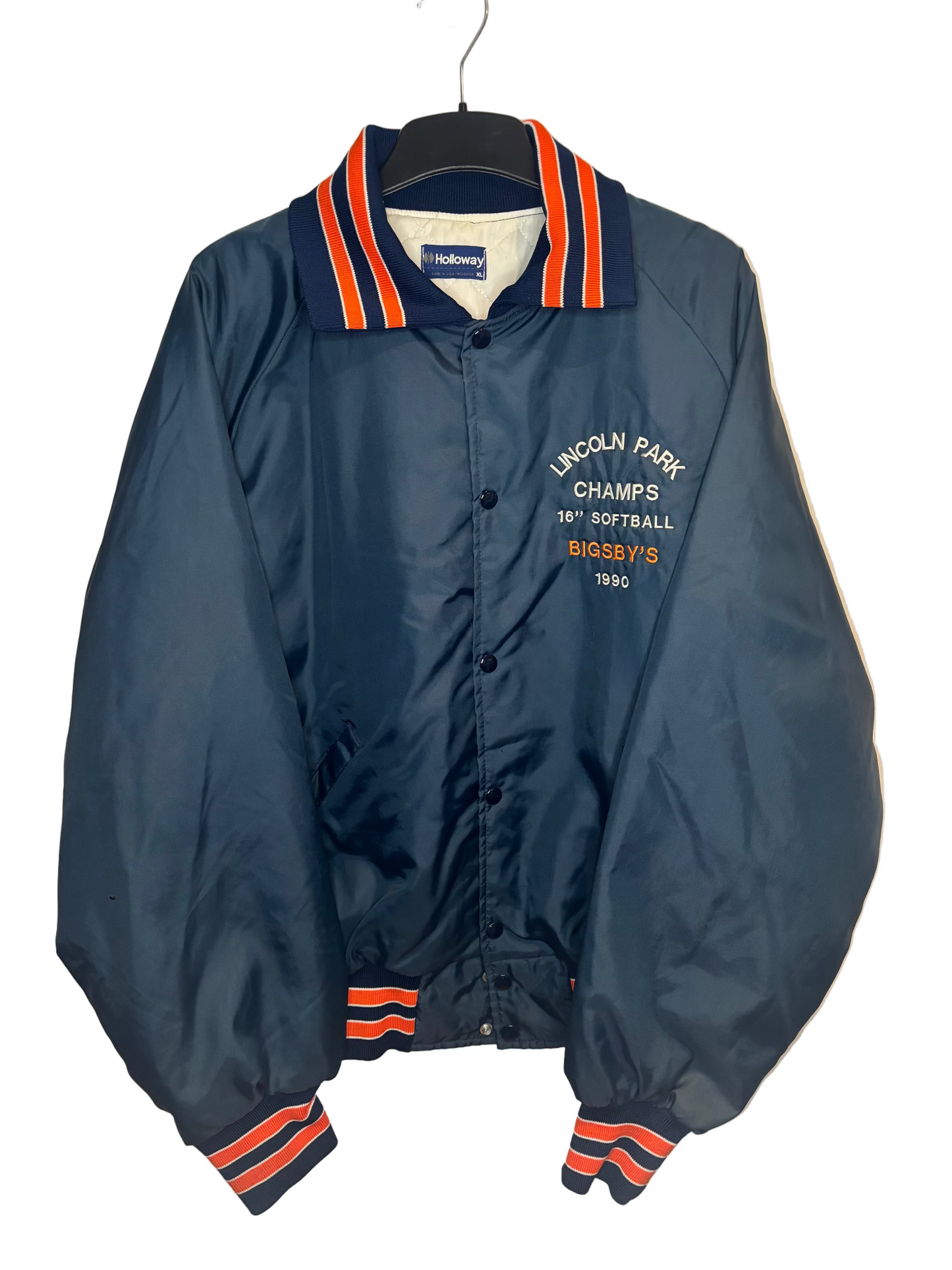 Holloway Varsity Quilted Jacket, XL