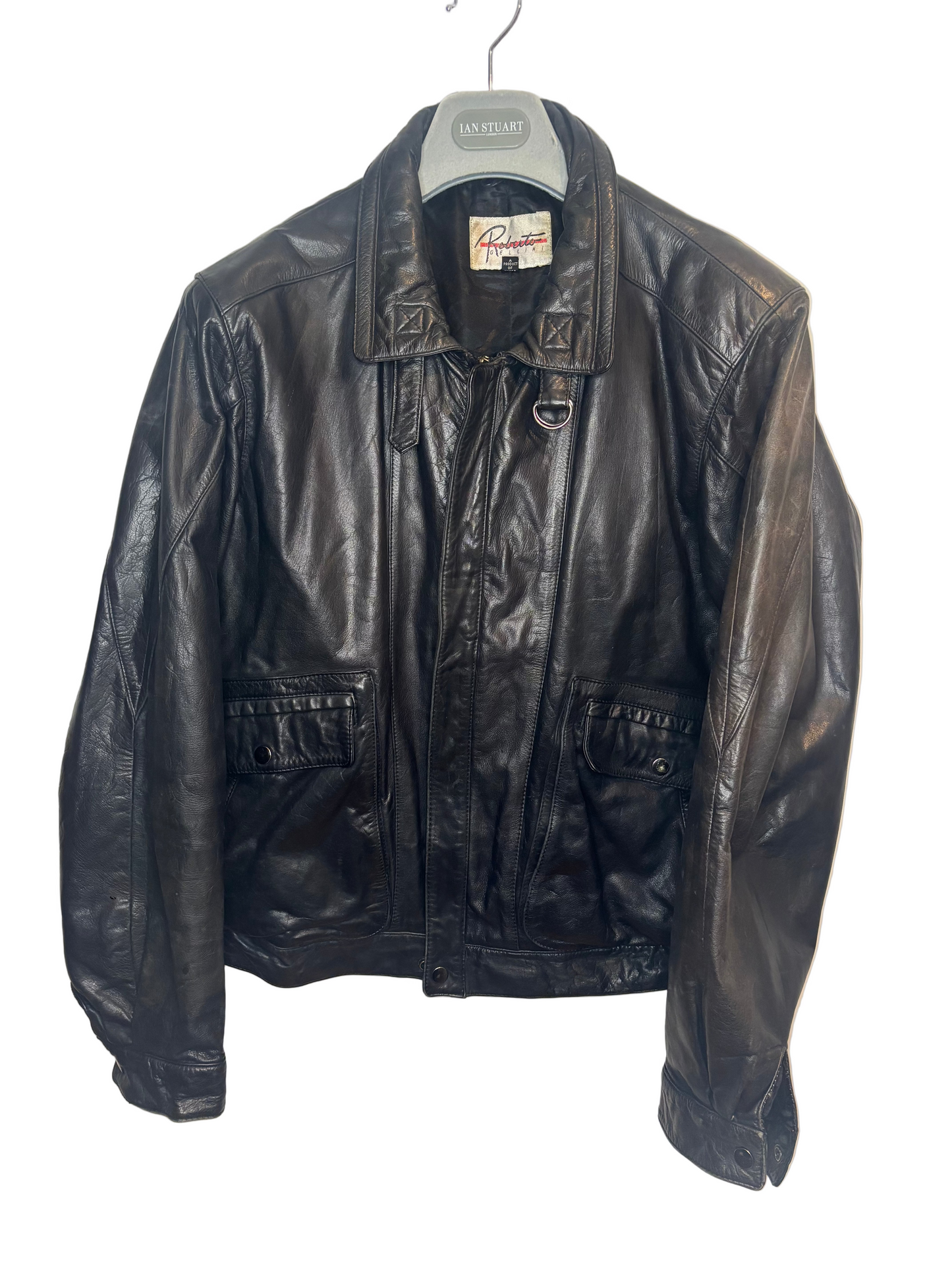 Roberto Gellini Italian Leather Jacket EU44/L