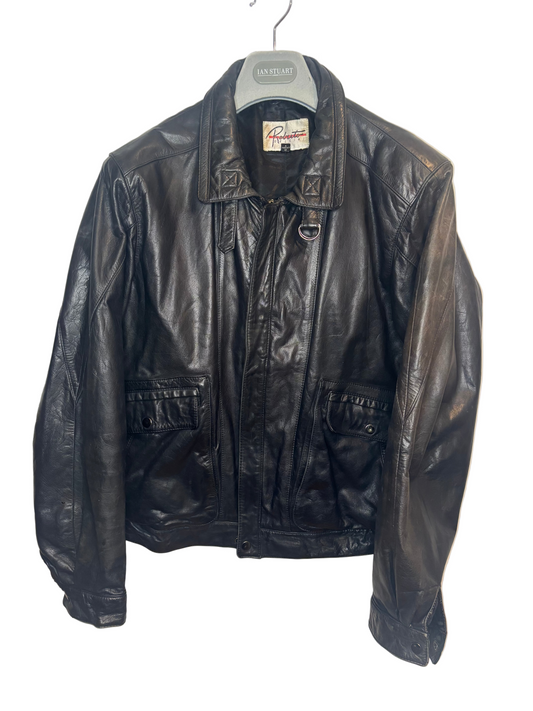 Roberto Gellini Italian Leather Jacket EU44/L