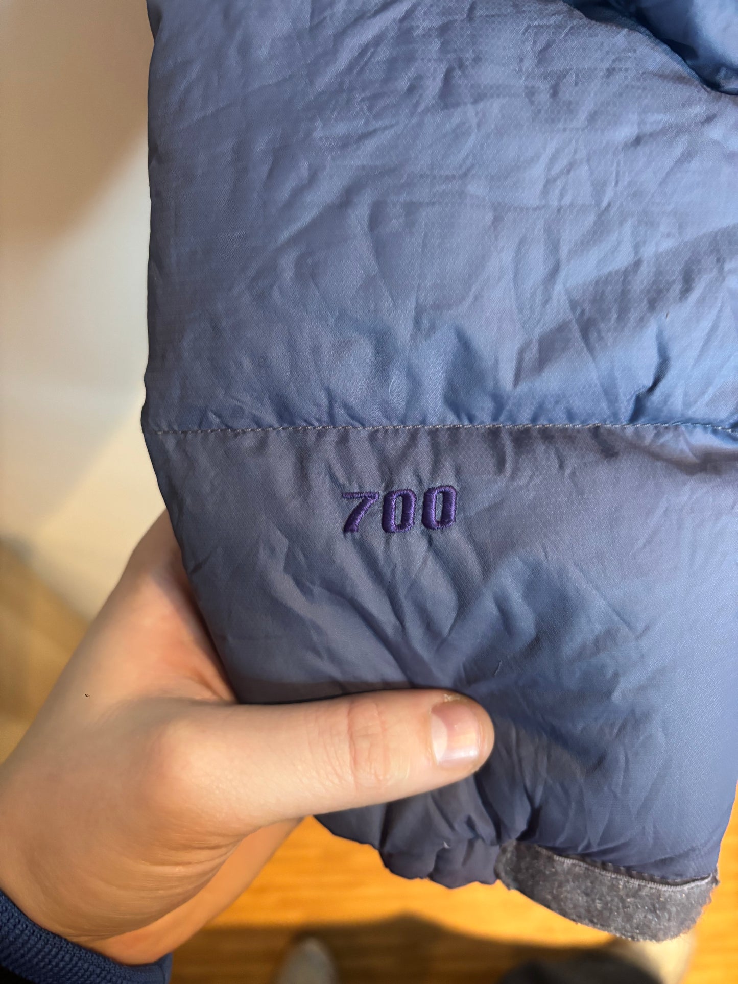 The North Face 700 Down Two-Tone Nupste, Ladies Tagged L approx M