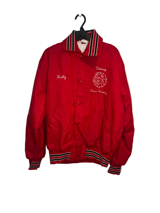 American Retro Varsity Jacket M, Red