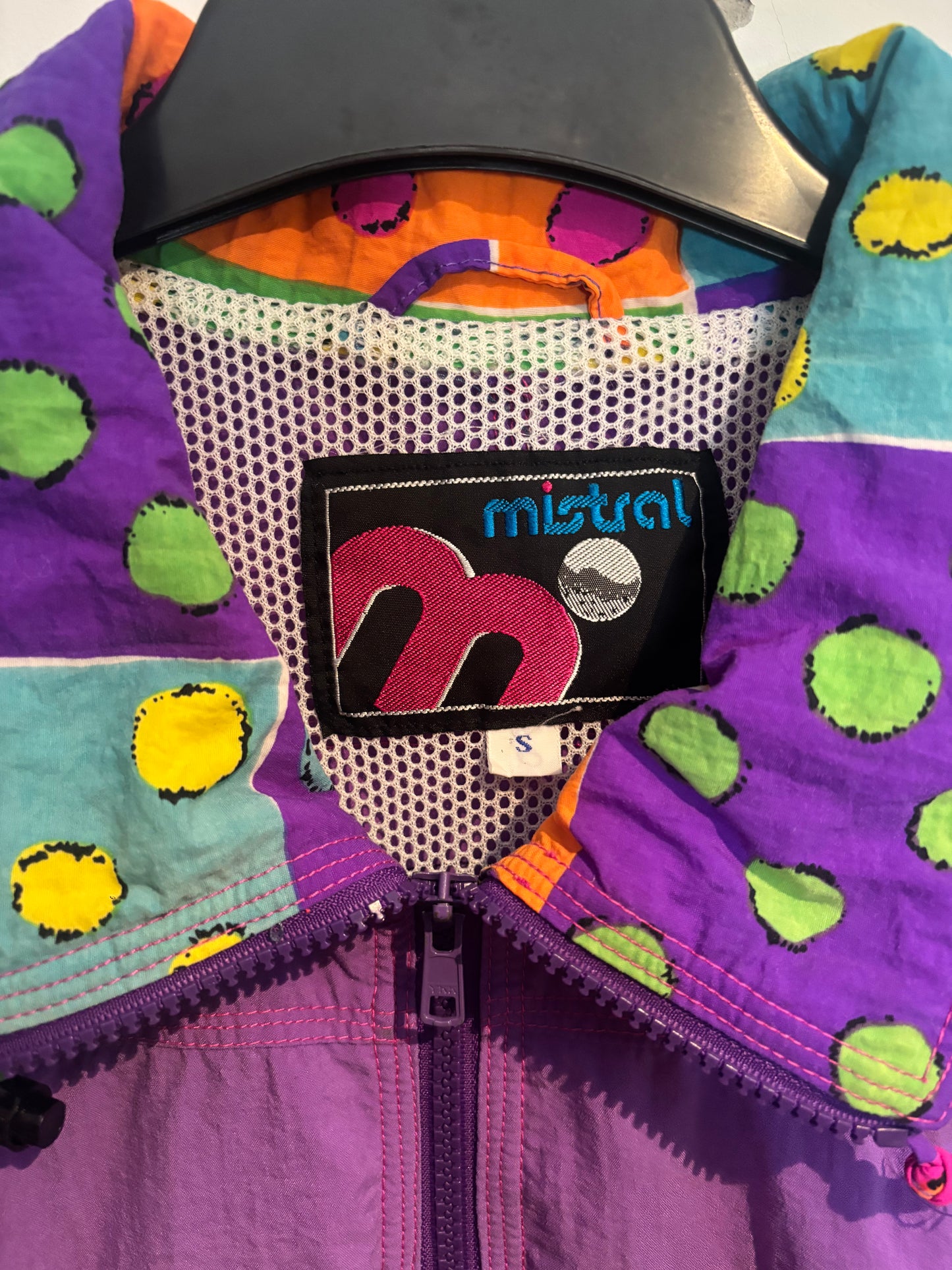 Mistral Retro Funky 90s Ski Jacket. S