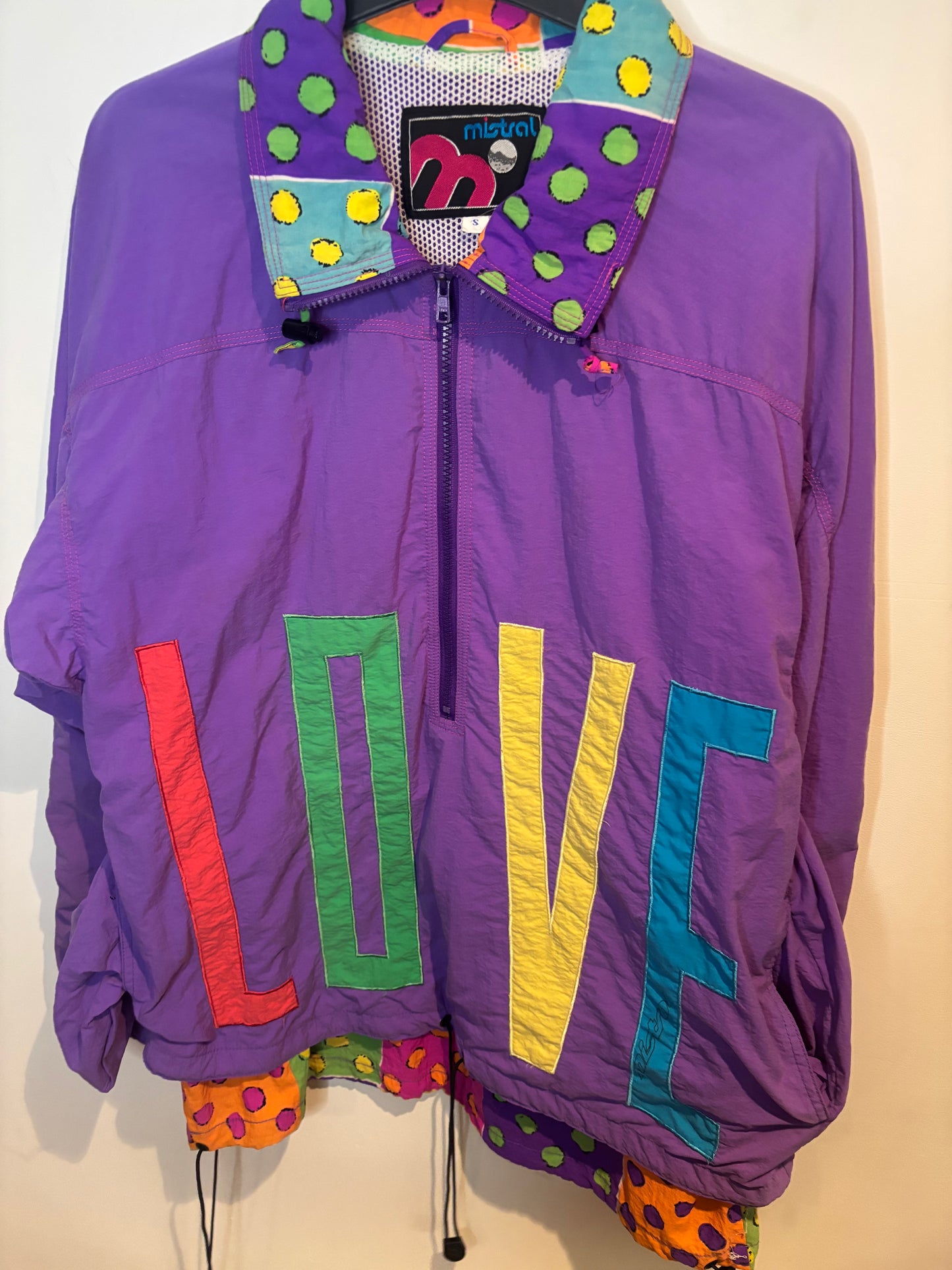 Mistral Retro Funky 90s Ski Jacket. S
