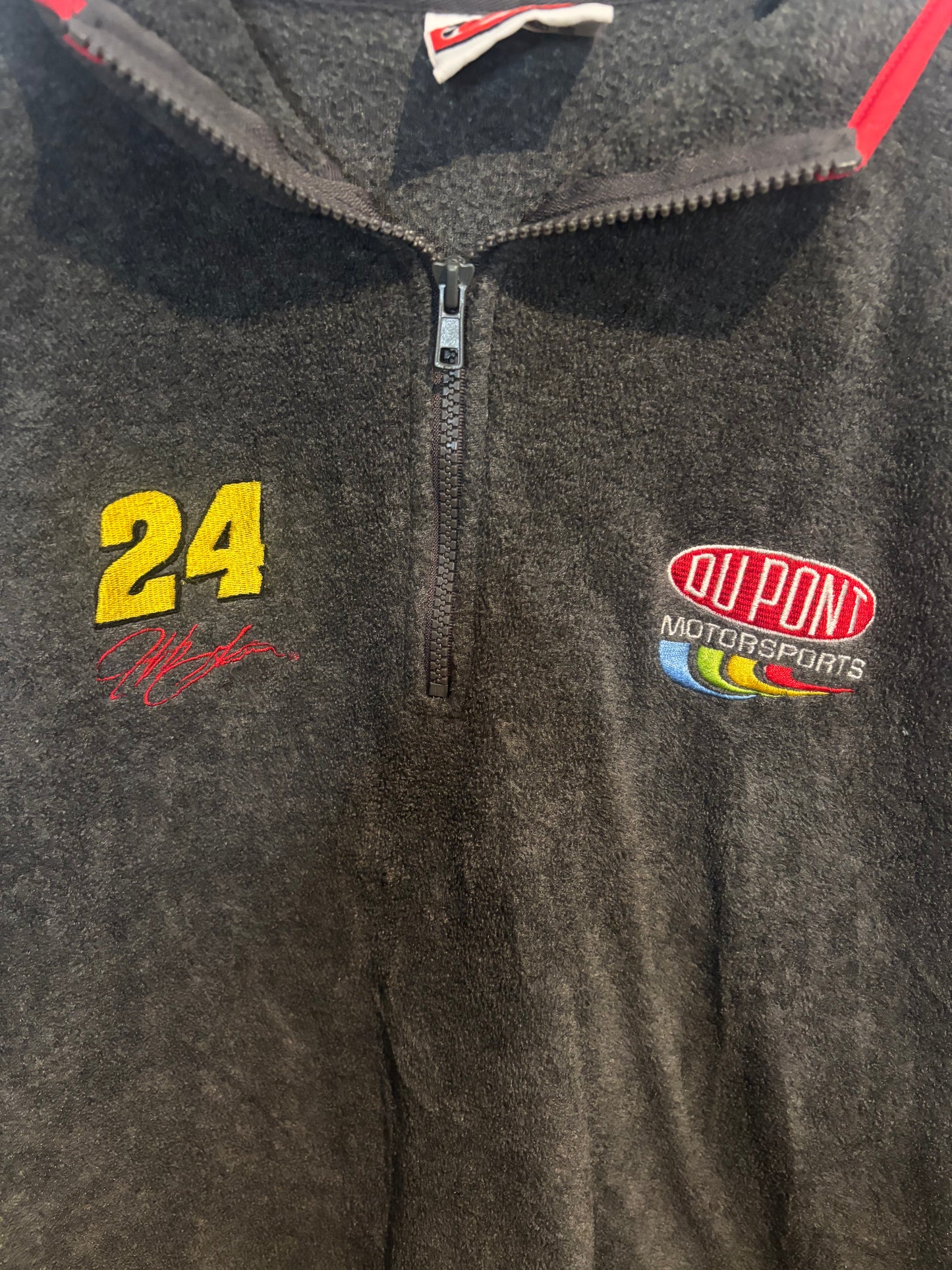 Chase Authentics Jeff Gordon Nascar 1/4 Zip Sweatshirt, S
