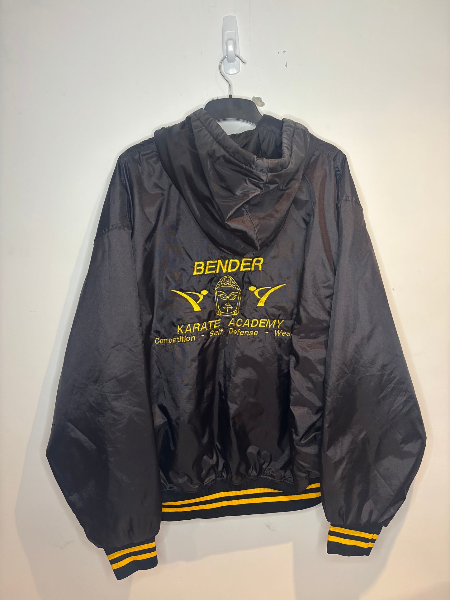 Hooded American Varsity Retro Jacket, 3XL