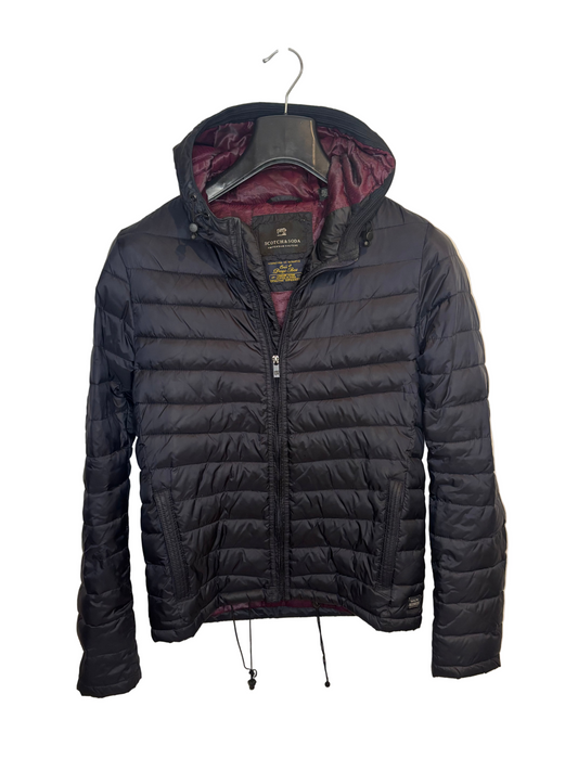 Black Scotch & Soda Down Puffer Jacket, Ladies S.