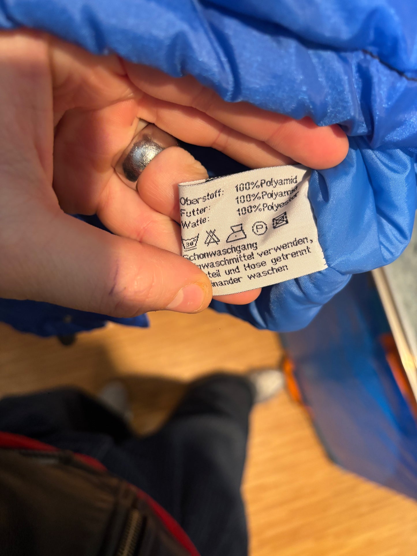 Crane Sports Retro 90s Ski Instructor Jacket, Red White & Blue, XL