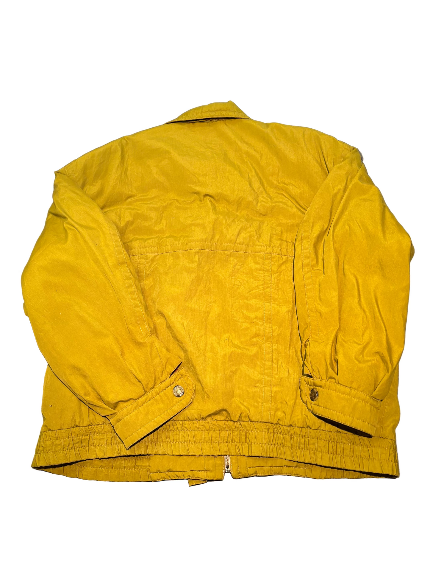 Retro Yellow Ski Jacket, Unbranded, L.