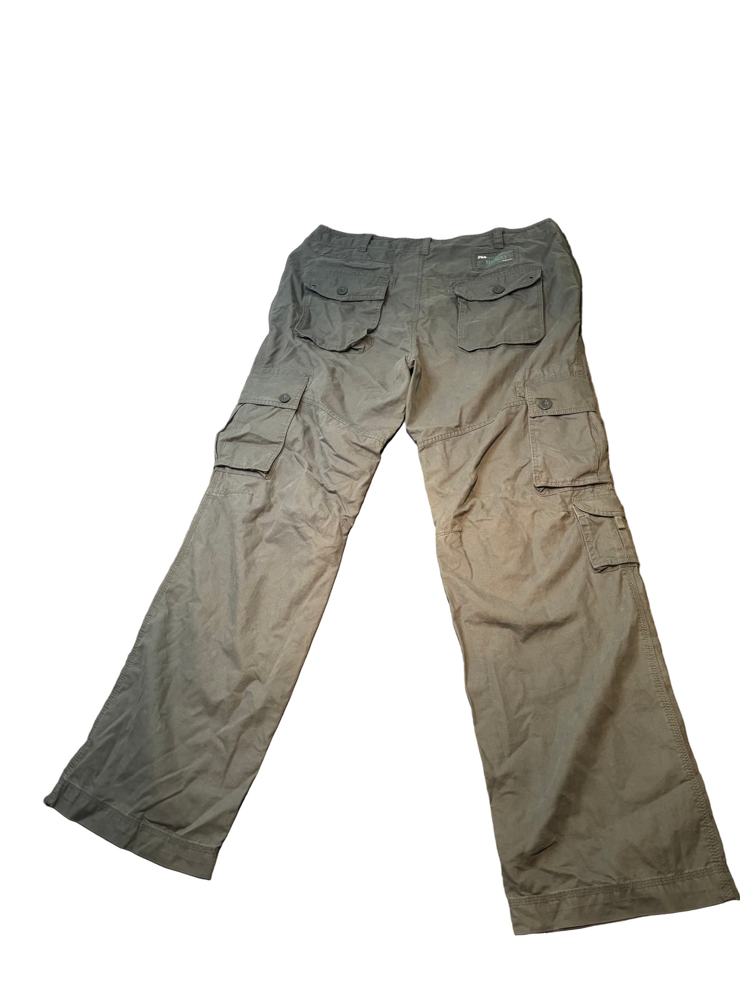 Fila Academy Technical Cargo Plus Sized Trousers, W40 36