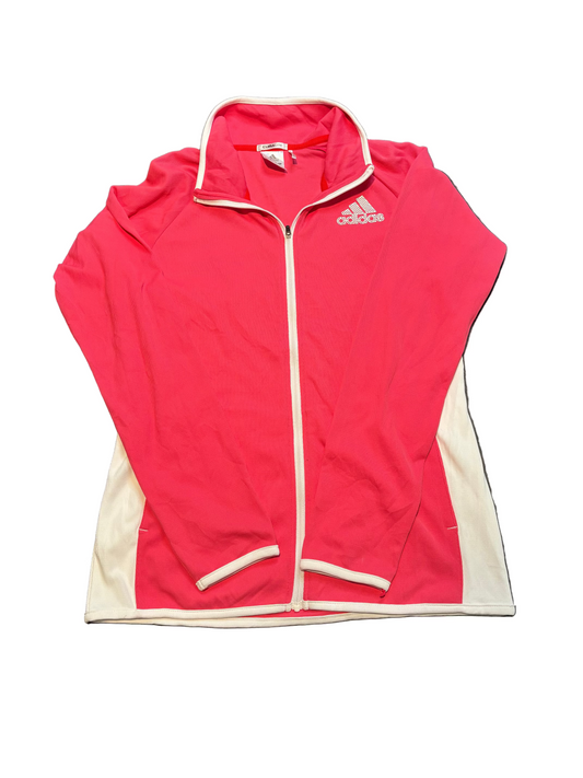 Adidas Retro Track Top, Pink, Ladies UK 12