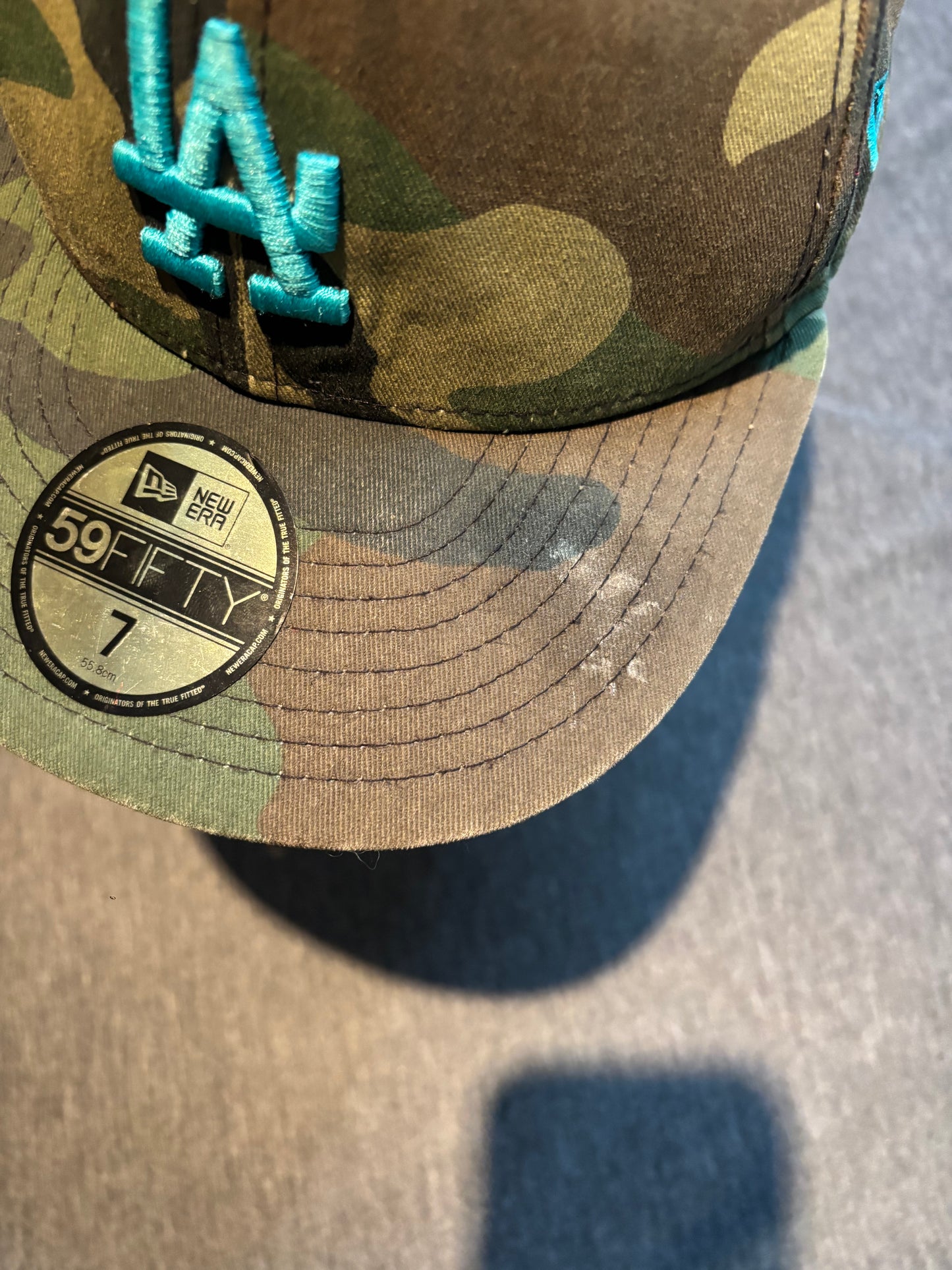 New Era LA Dodgers, Fitted Cap, Size 7