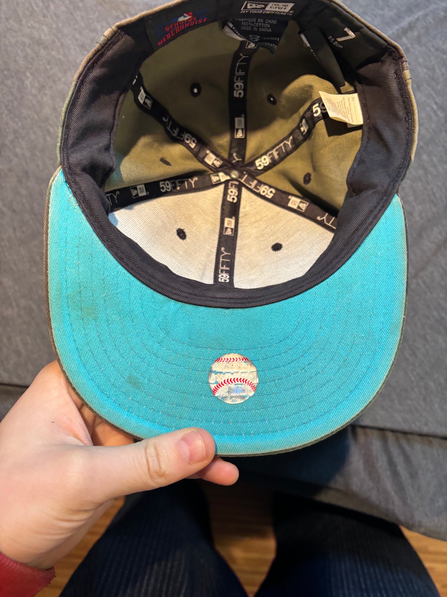 New Era LA Dodgers, Fitted Cap, Size 7