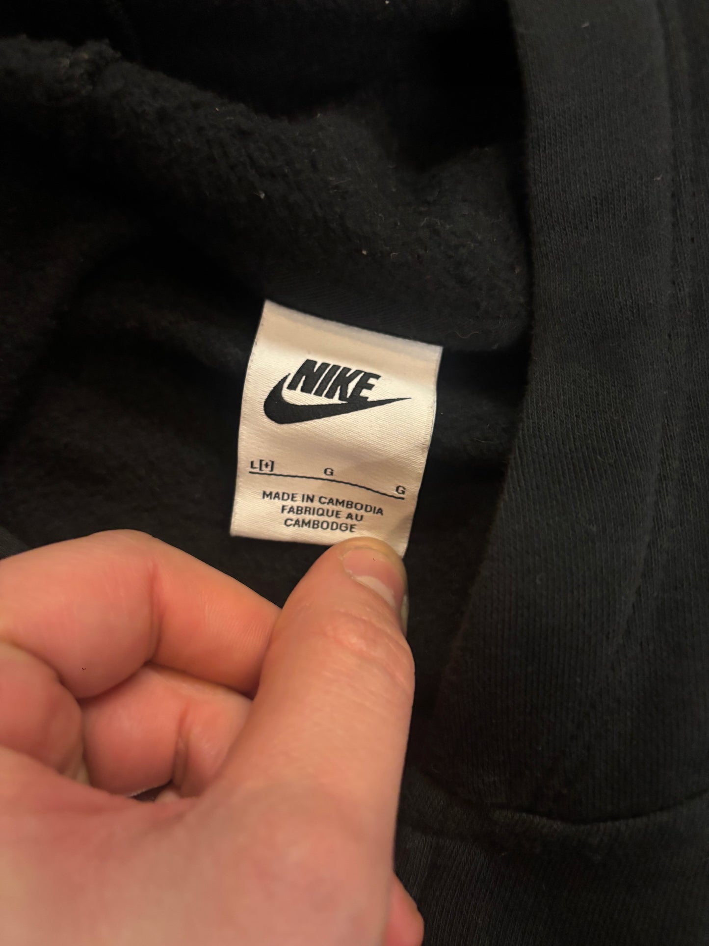 Ladies Nike Zip Up Hoodie, L