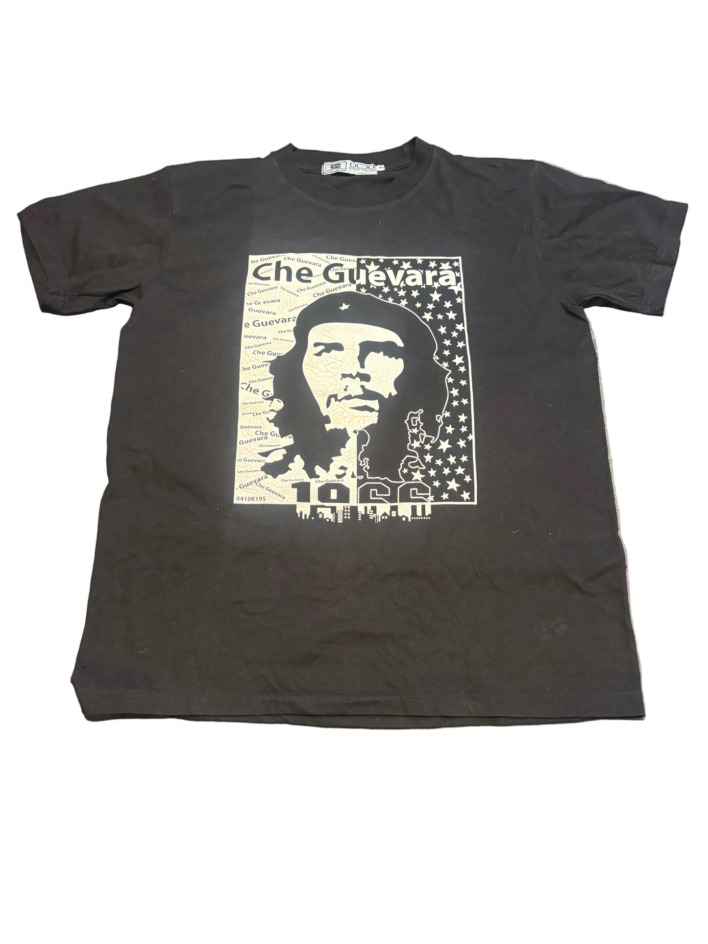 Che Guevara Y2K Graphic T-Shirt, Puff Print, L