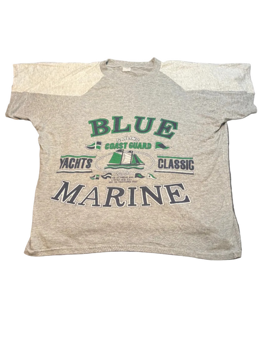 Blue Marine Yacht T-shirt, Size XL