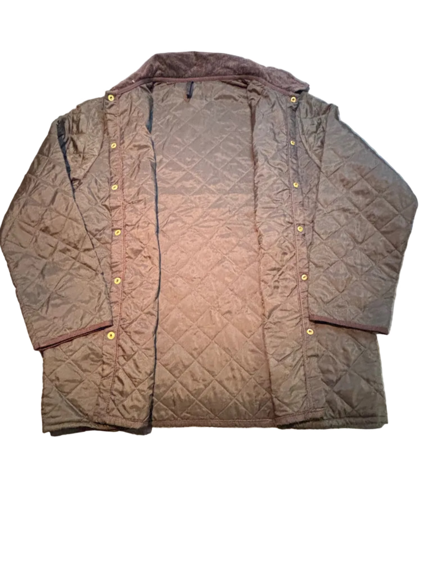 Barbour Brown Quilted Jacket, Size XL
