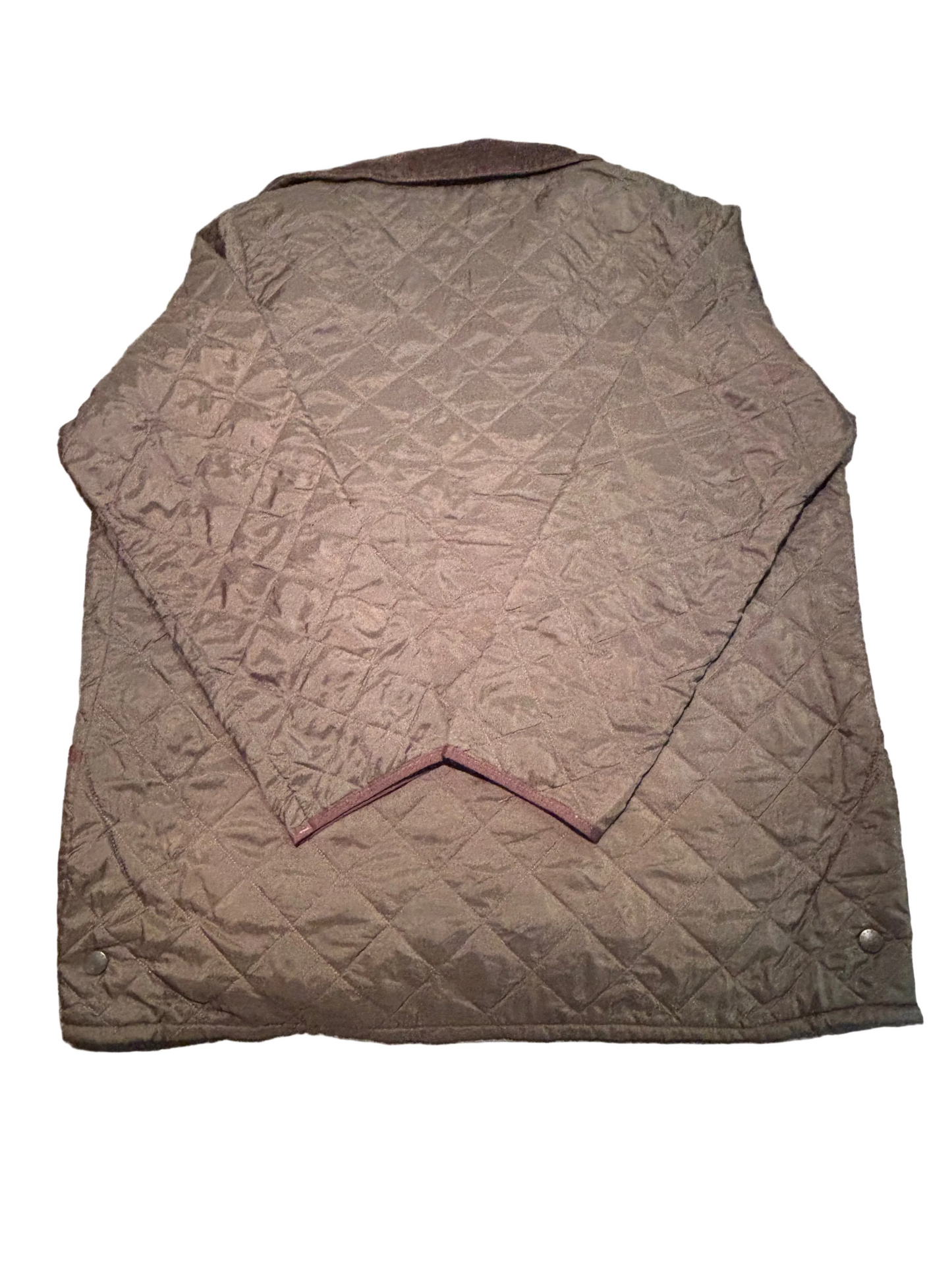 Barbour Brown Quilted Jacket, Size XL