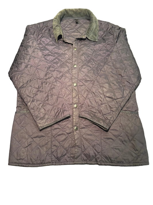 Barbour Blue Quilted Mens Jacket, Size L